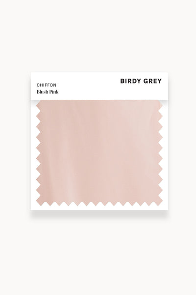 Blush Pink Chiffon Swatch by Birdy Grey