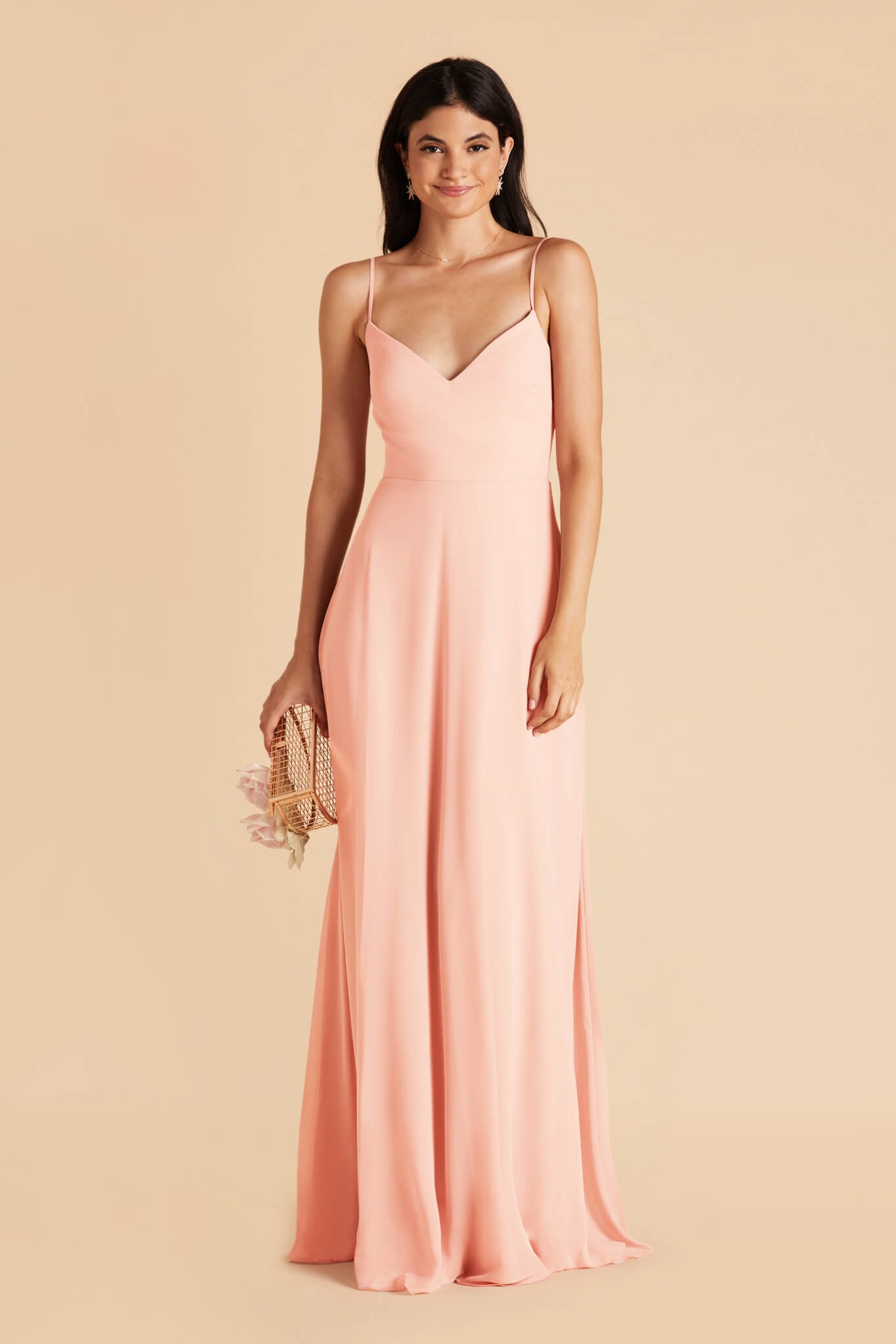 Blush Pink Devin Convertible Dress by Birdy Grey