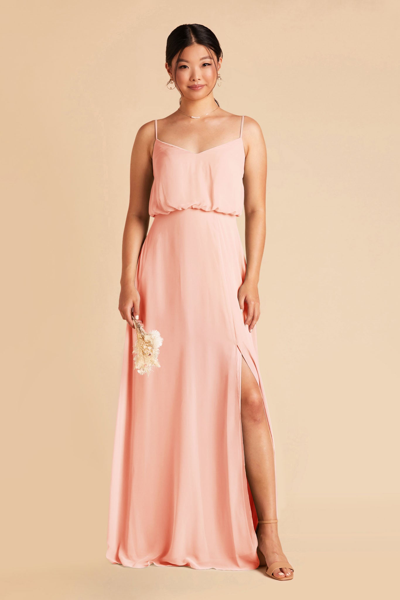 Blush Pink Gwennie Dress by Birdy Grey