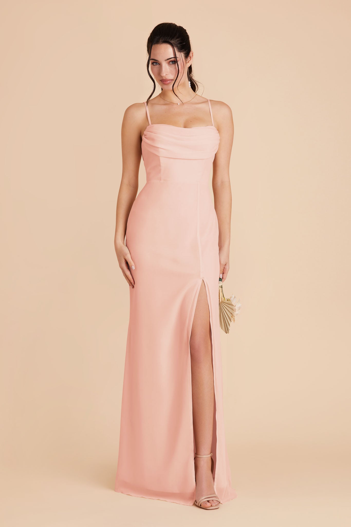 Blush Pink Mira Convertible Dress by Birdy Grey