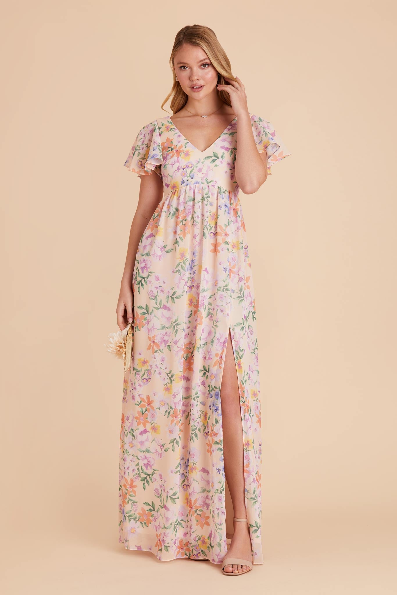 Botanical Blooms Hannah Empire Dress by Birdy Grey