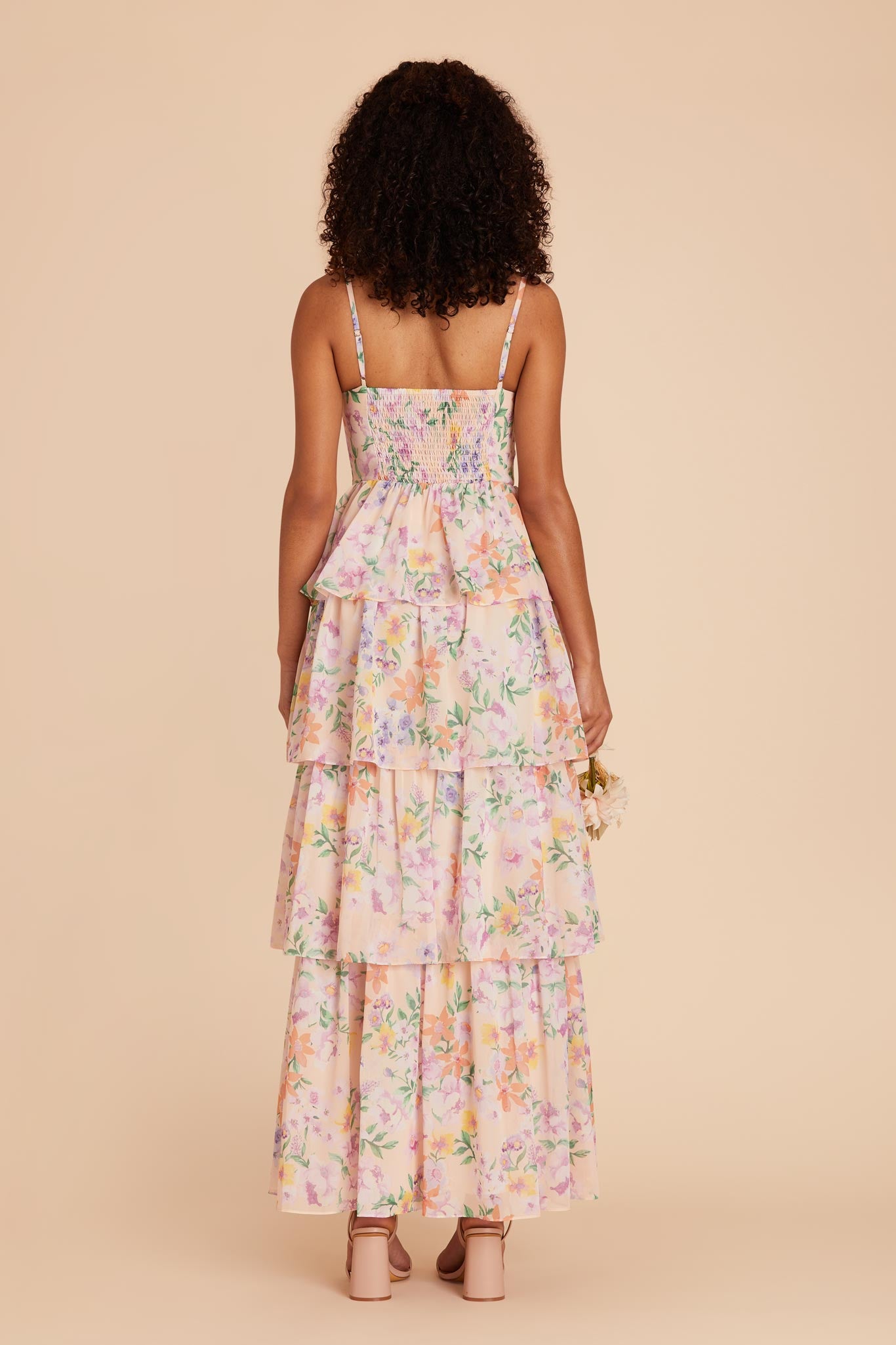 Botanical Blooms Lola Chiffon Dress by Birdy Grey