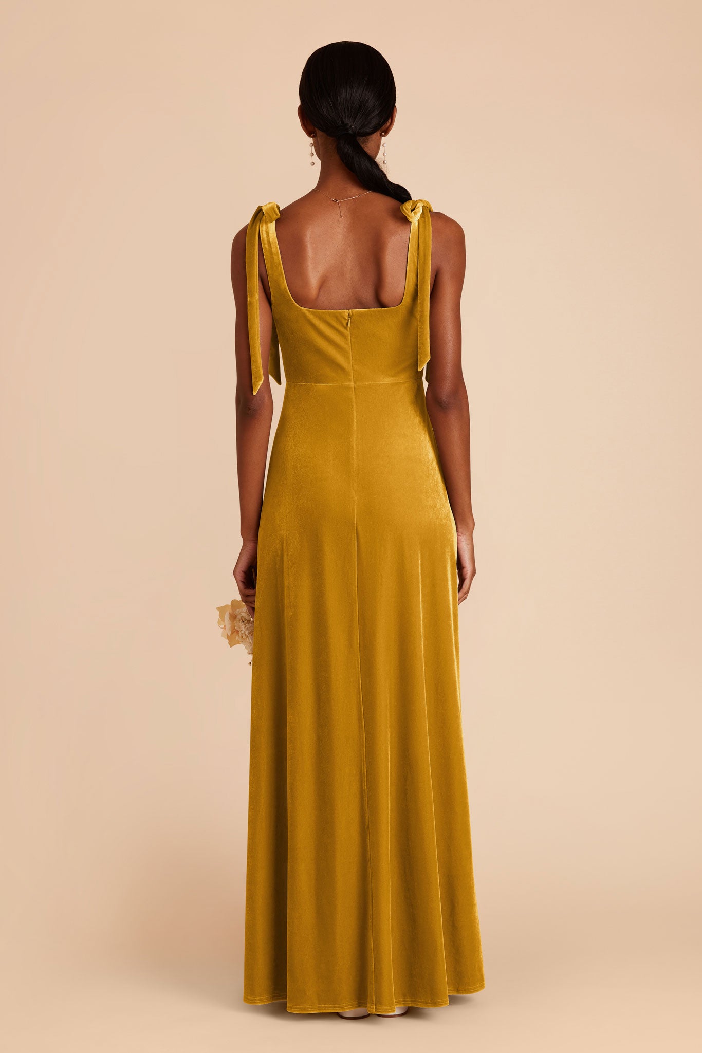 Butterscotch Alex Velvet Dress by Birdy Grey