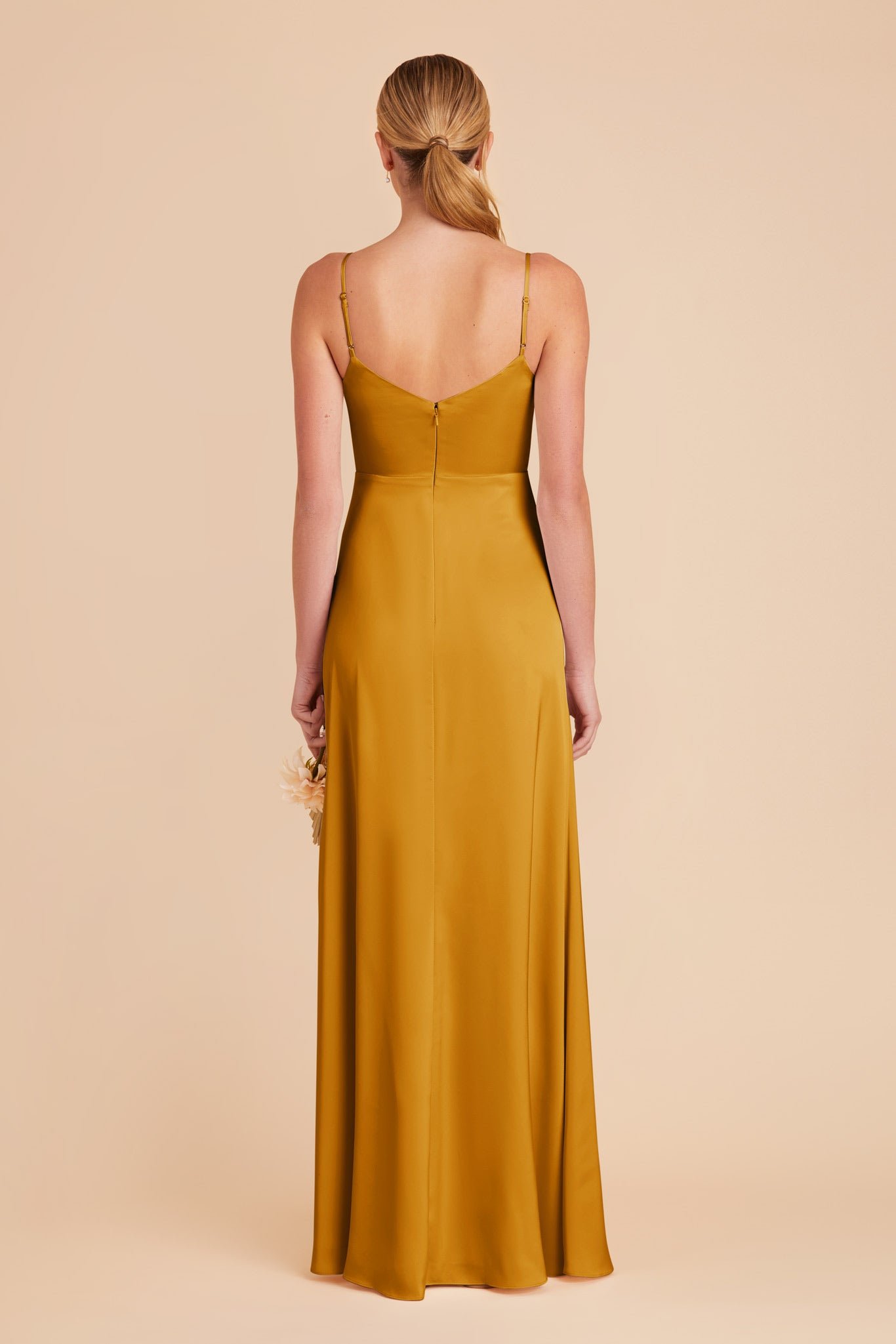 Butterscotch Catherine Matte Satin Dress by Birdy Grey