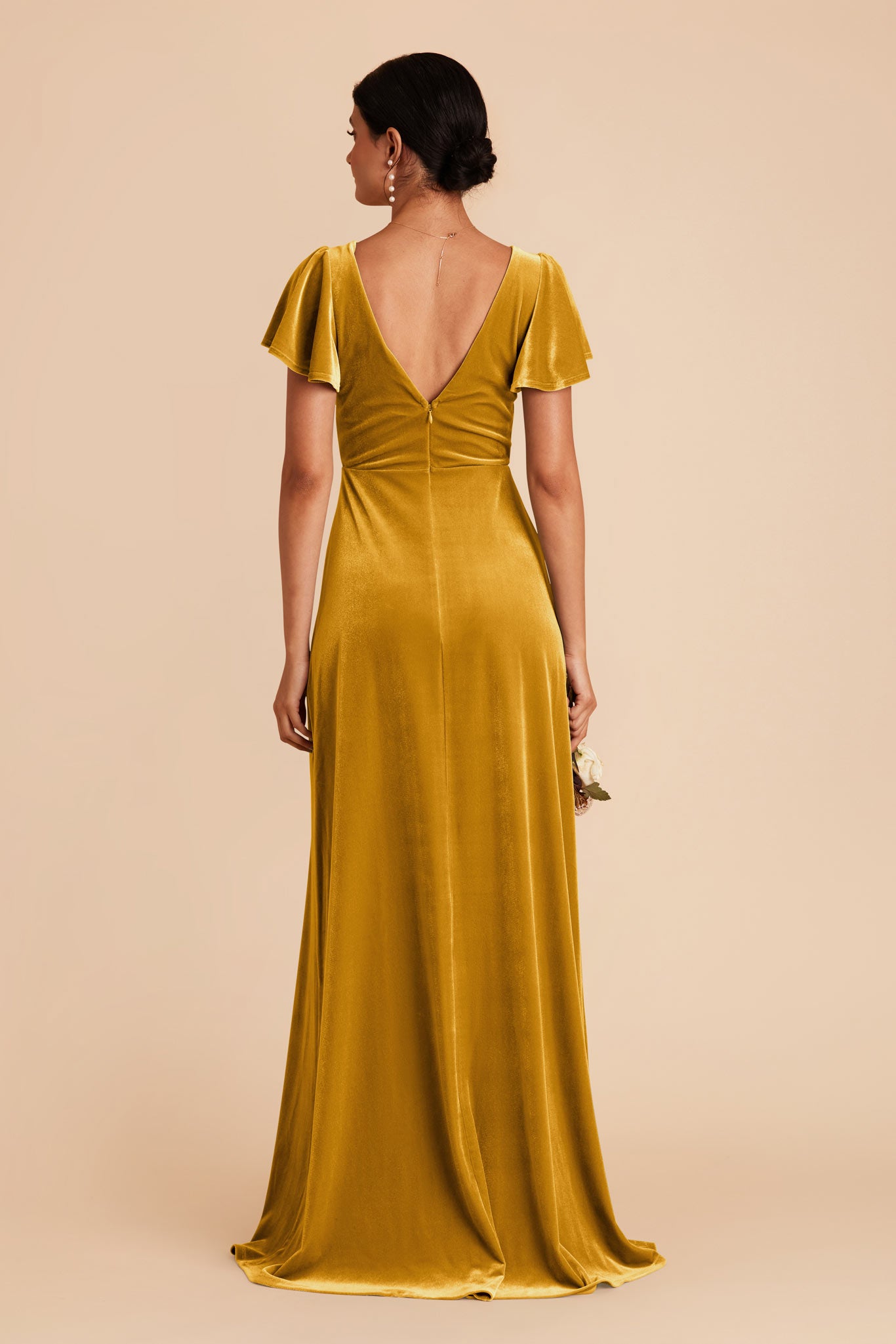 Butterscotch Hannah Velvet Dress by Birdy Grey