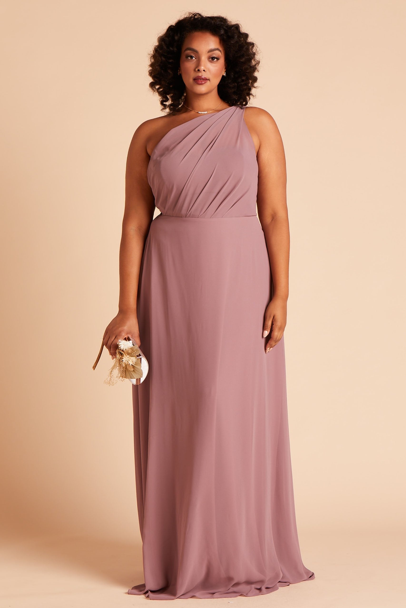 Dark Mauve Kira Dress by Birdy Grey