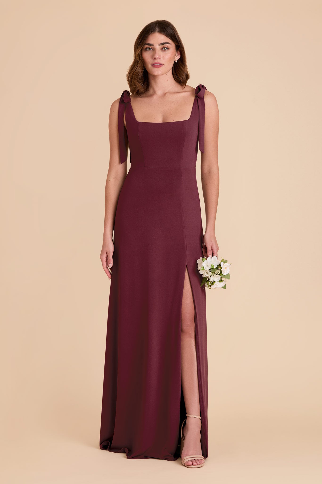 Cabernet Alex Convertible Luxe Knit Dress by Birdy Grey