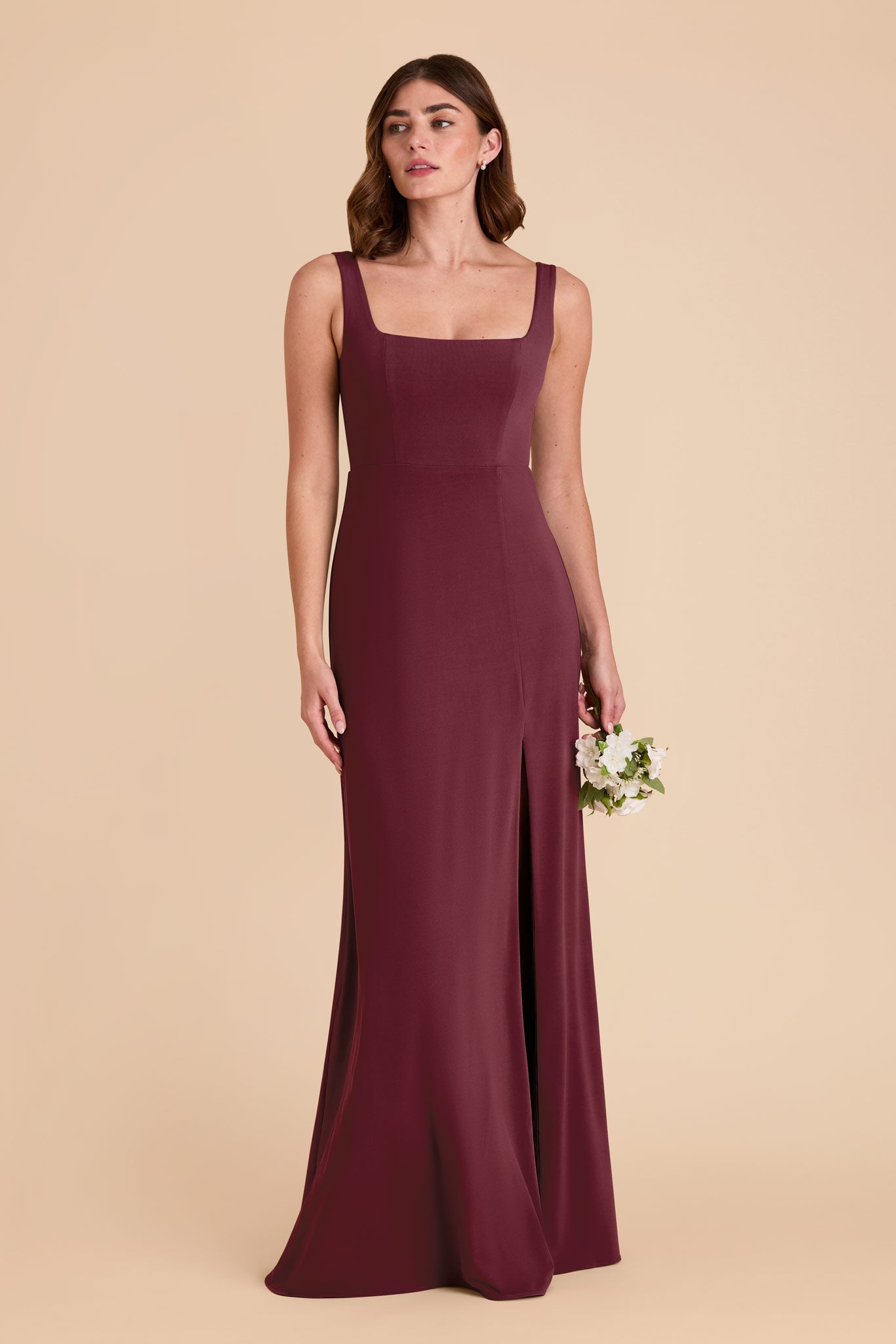 Cabernet Alex Convertible Luxe Knit Dress by Birdy Grey