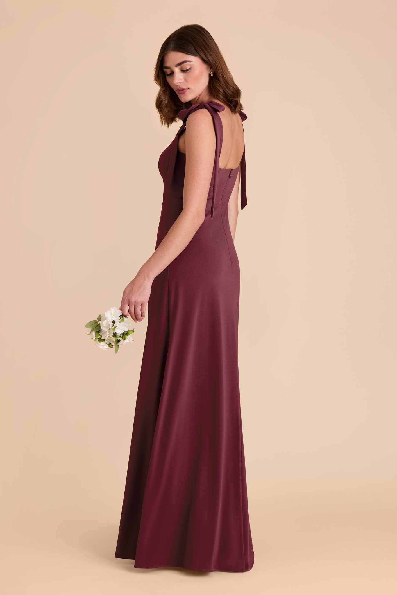 Cabernet Alex Convertible Luxe Knit Dress by Birdy Grey