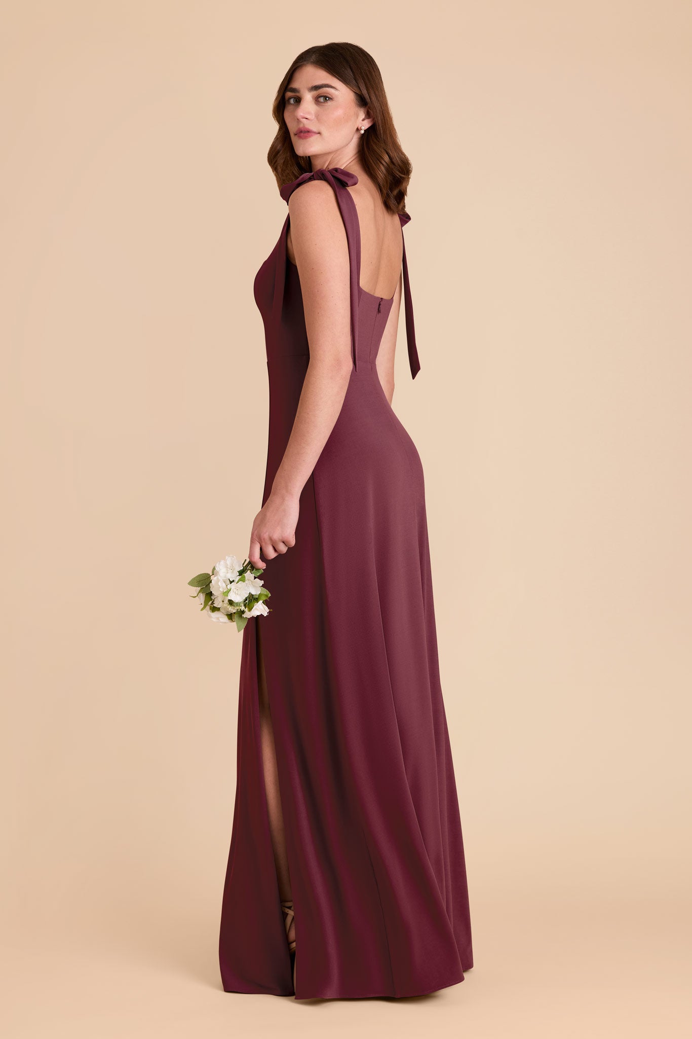 Cabernet Alex Convertible Luxe Knit Dress by Birdy Grey