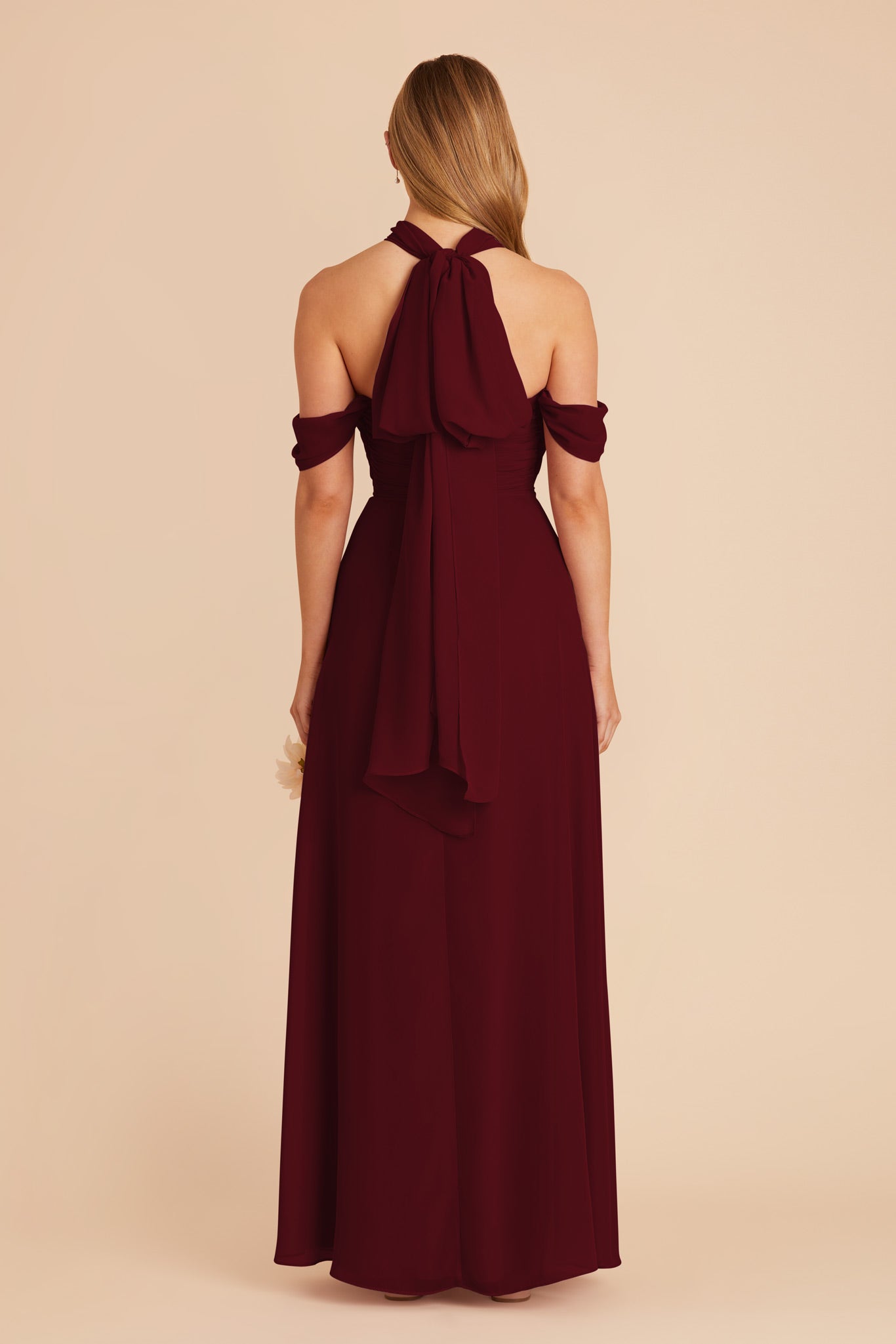 Cabernet Cara Chiffon Dress by Birdy Grey