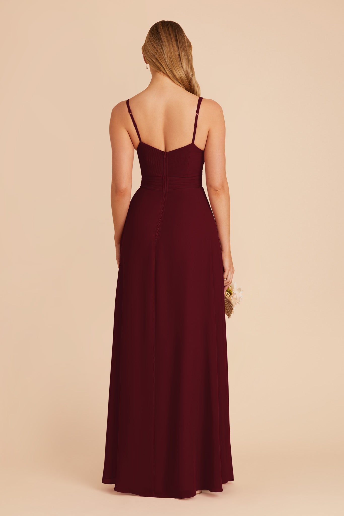 Cabernet Deborah Chiffon Dress by Birdy Grey