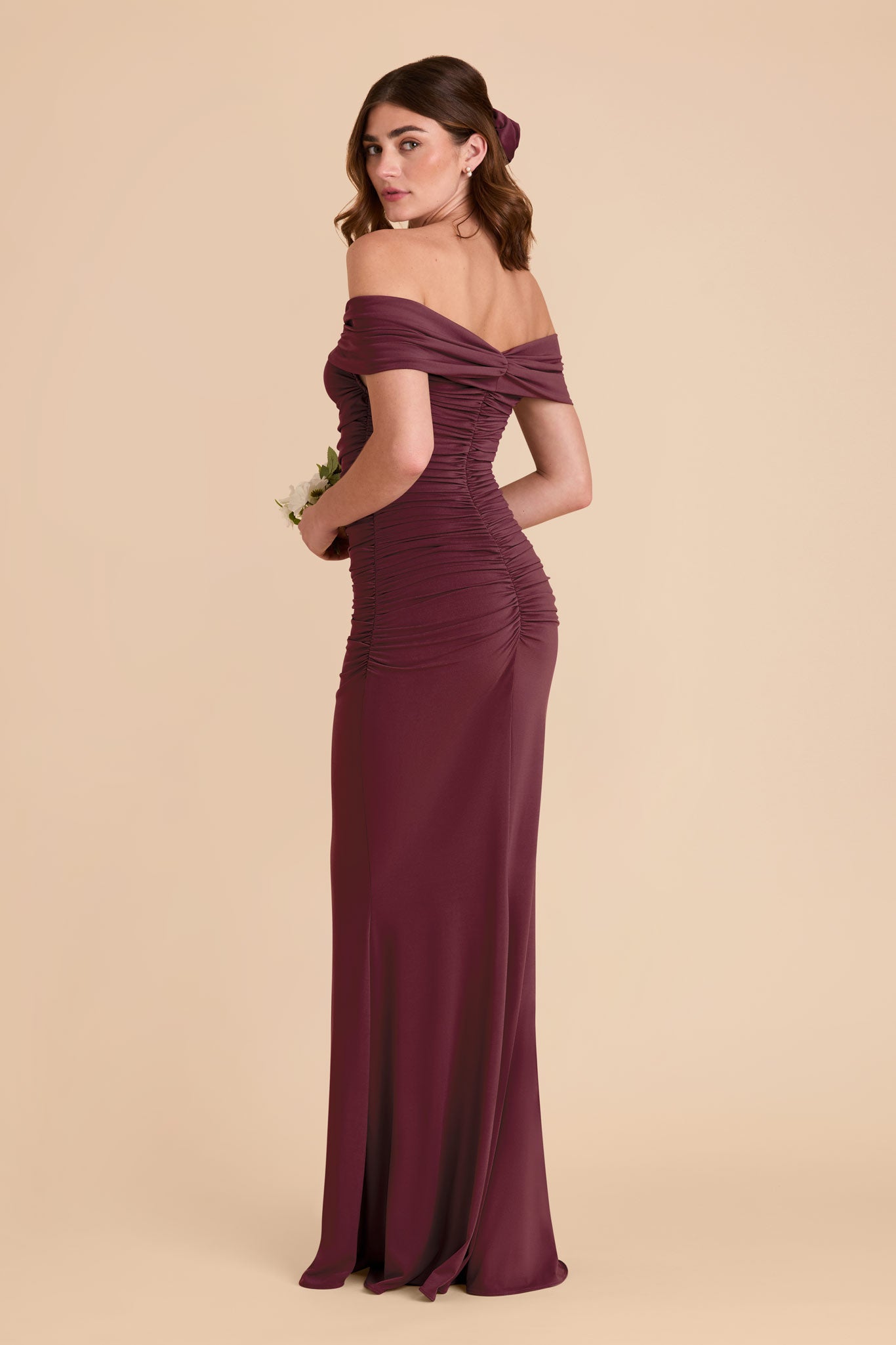 Cabernet Denise Luxe Knit Dress by Birdy Grey