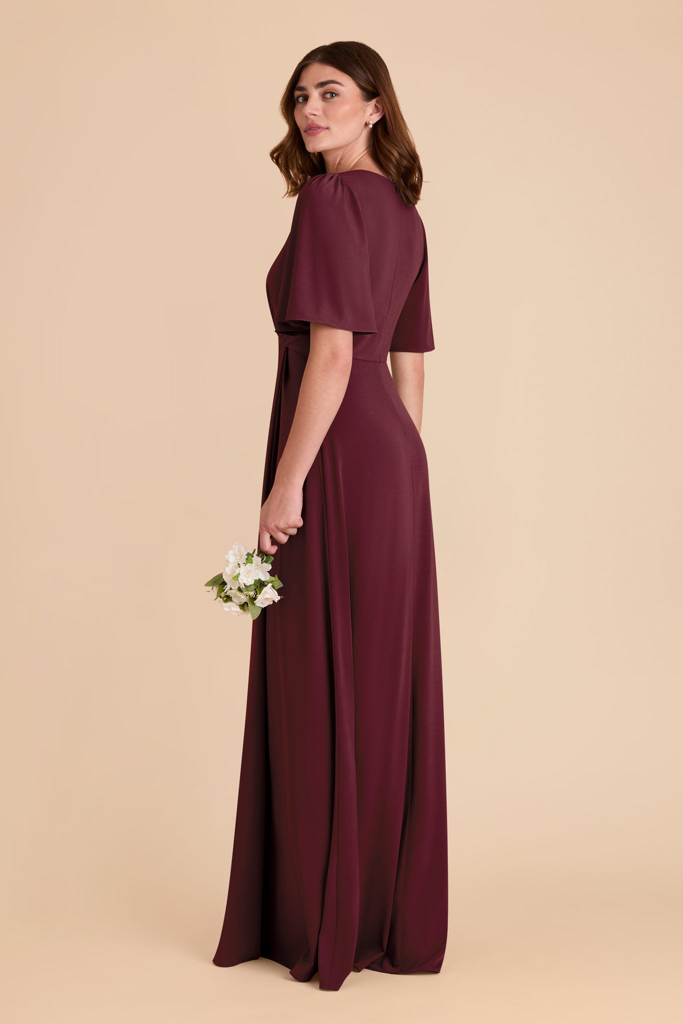 Cabernet Fatima Luxe Knit Dress by Birdy Grey