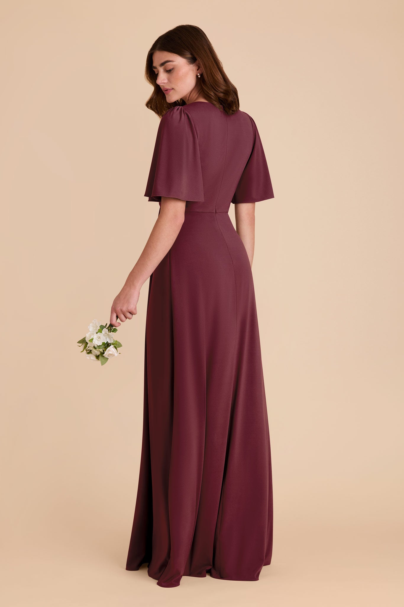 Cabernet Fatima Luxe Knit Dress by Birdy Grey