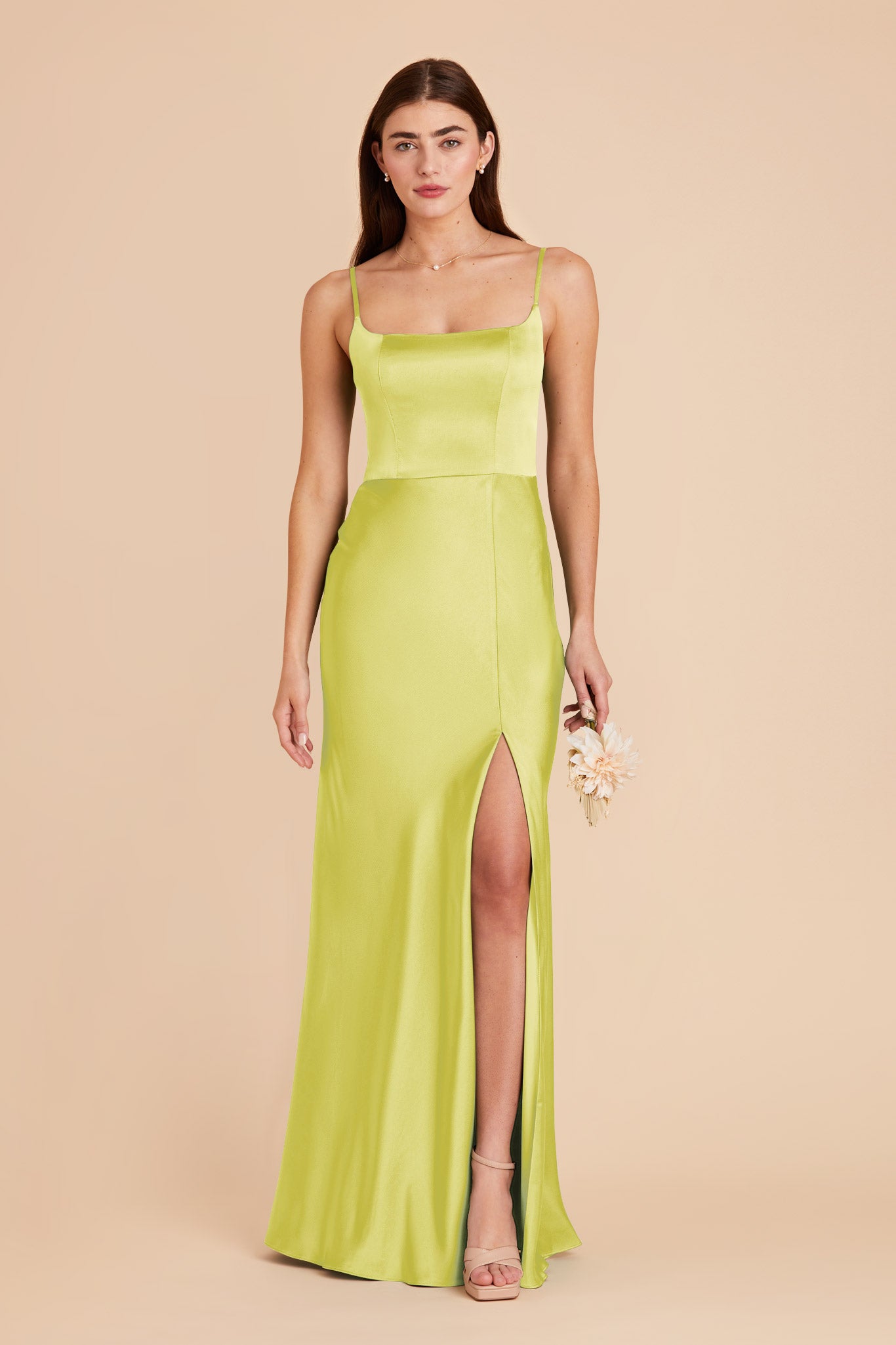 Chartreuse Green Bridesmaid Dress