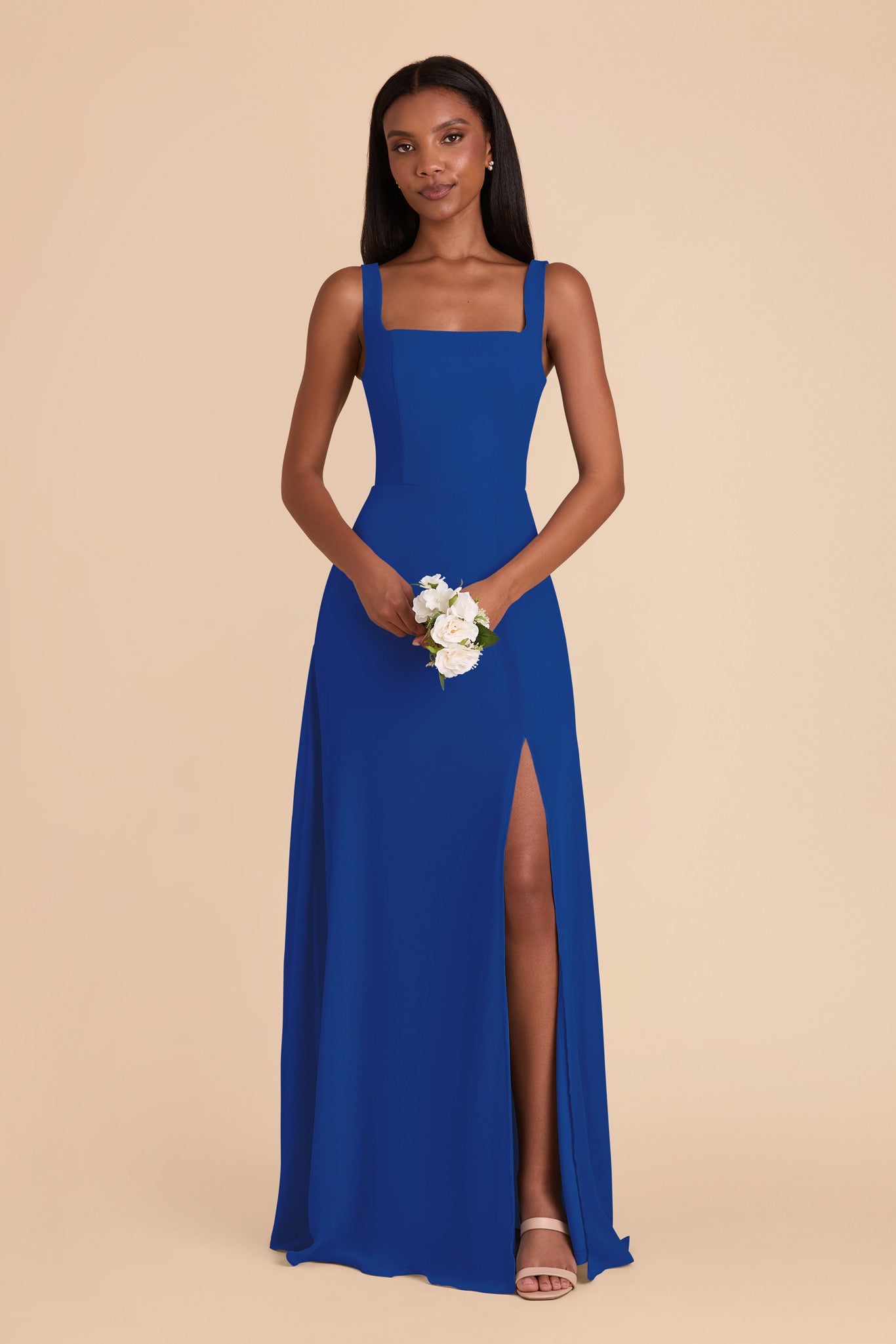 Cobalt Blue Alex Convertible Chiffon Dress by Birdy Grey