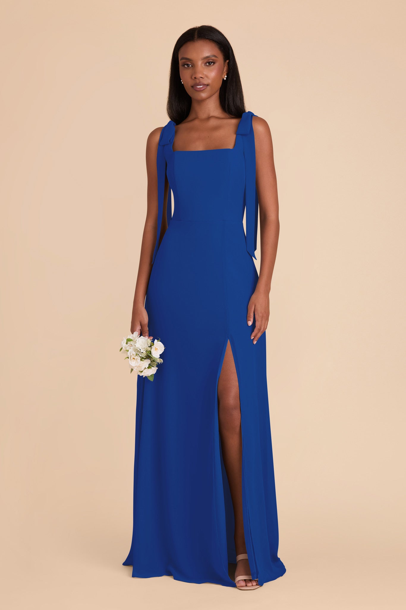 Cobalt Blue Alex Convertible Chiffon Dress by Birdy Grey