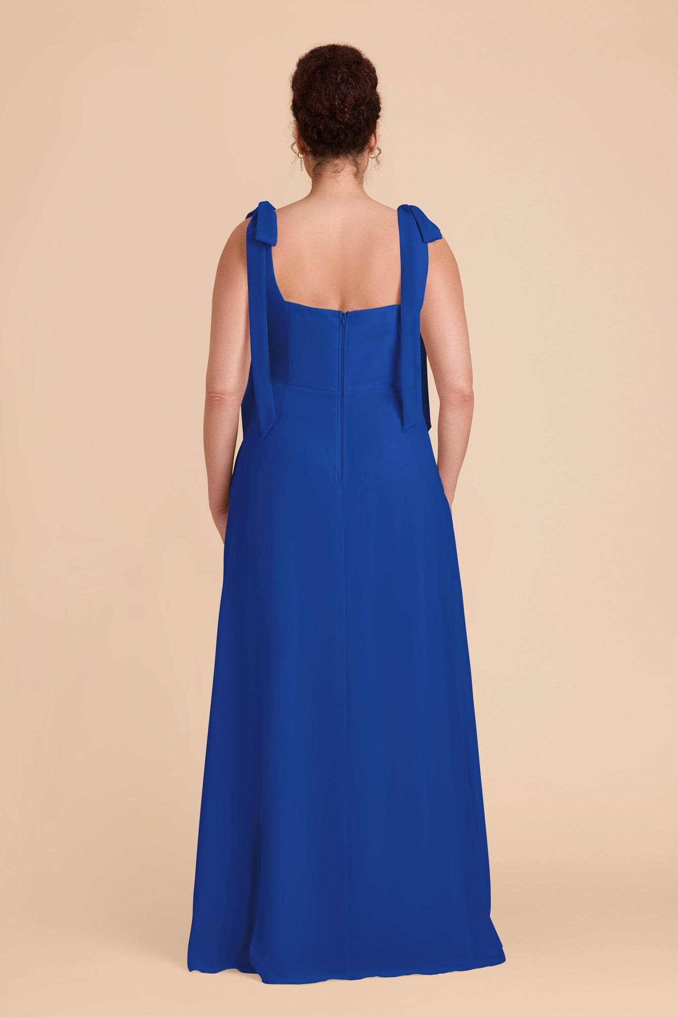 Cobalt Blue Alex Convertible Chiffon Dress by Birdy Grey