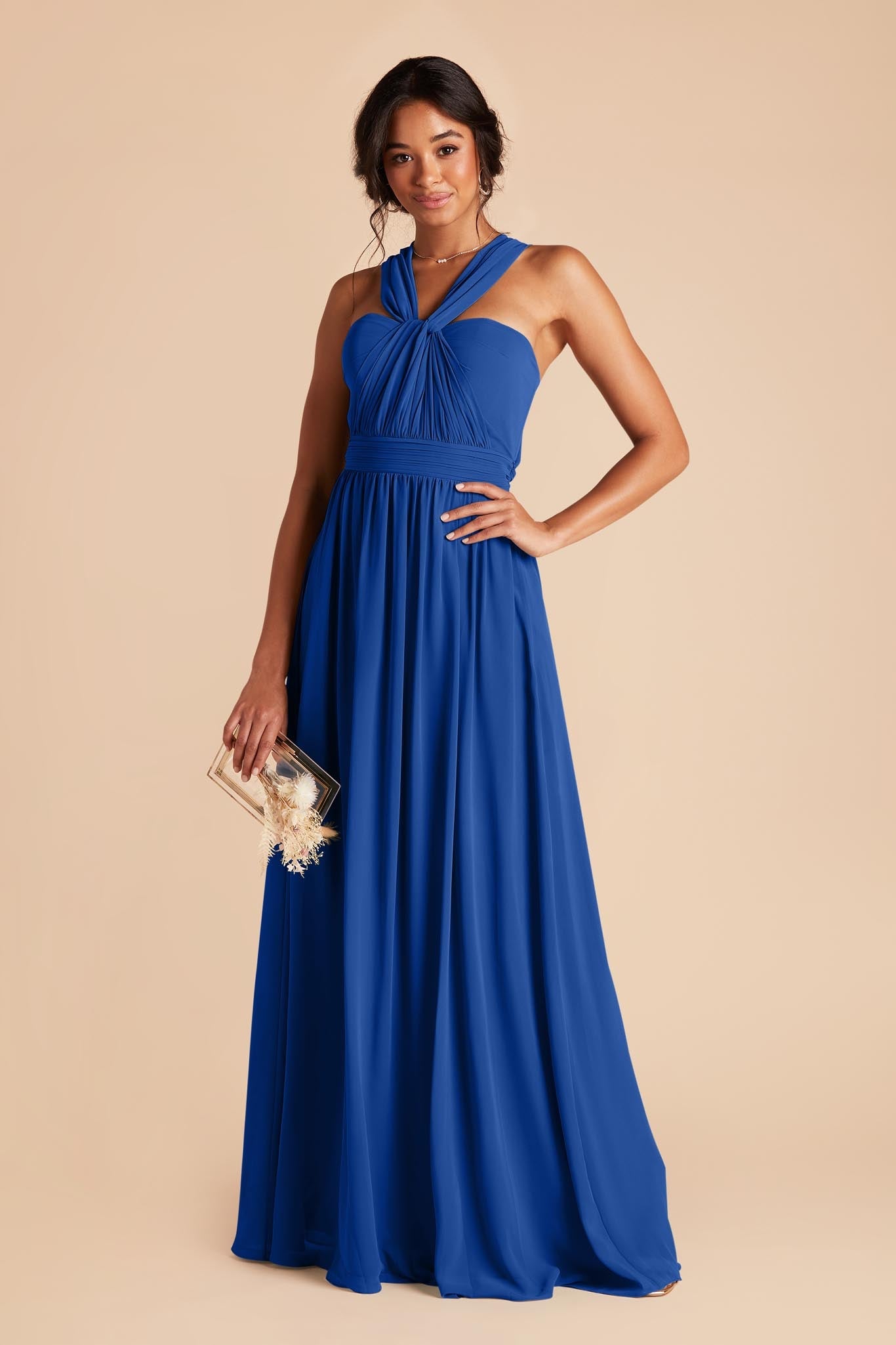 Cobalt Blue Grace Convertible Dress by Birdy Grey