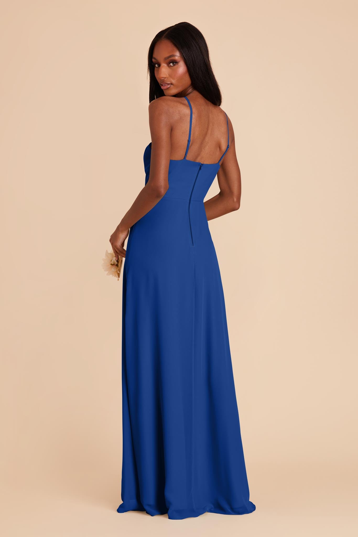 Cobalt Blue Juliet Chiffon by Birdy Grey