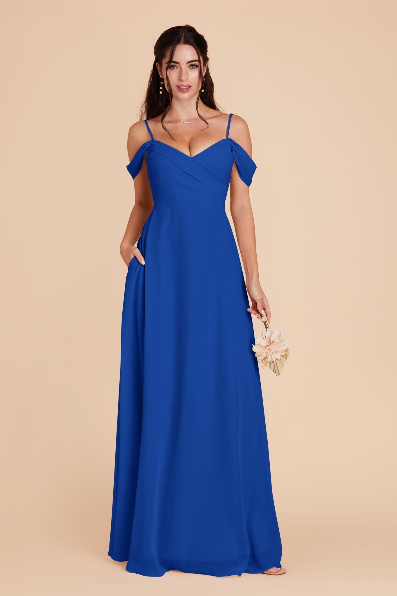 Cobalt Blue Spence Convertible Dress by Birdy Grey