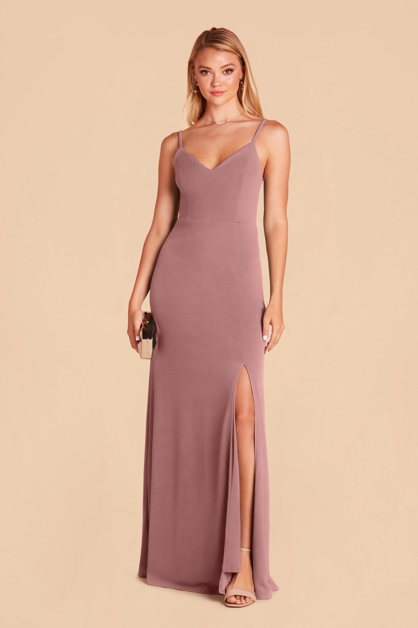 Dark Mauve Jay Dress by Birdy Grey