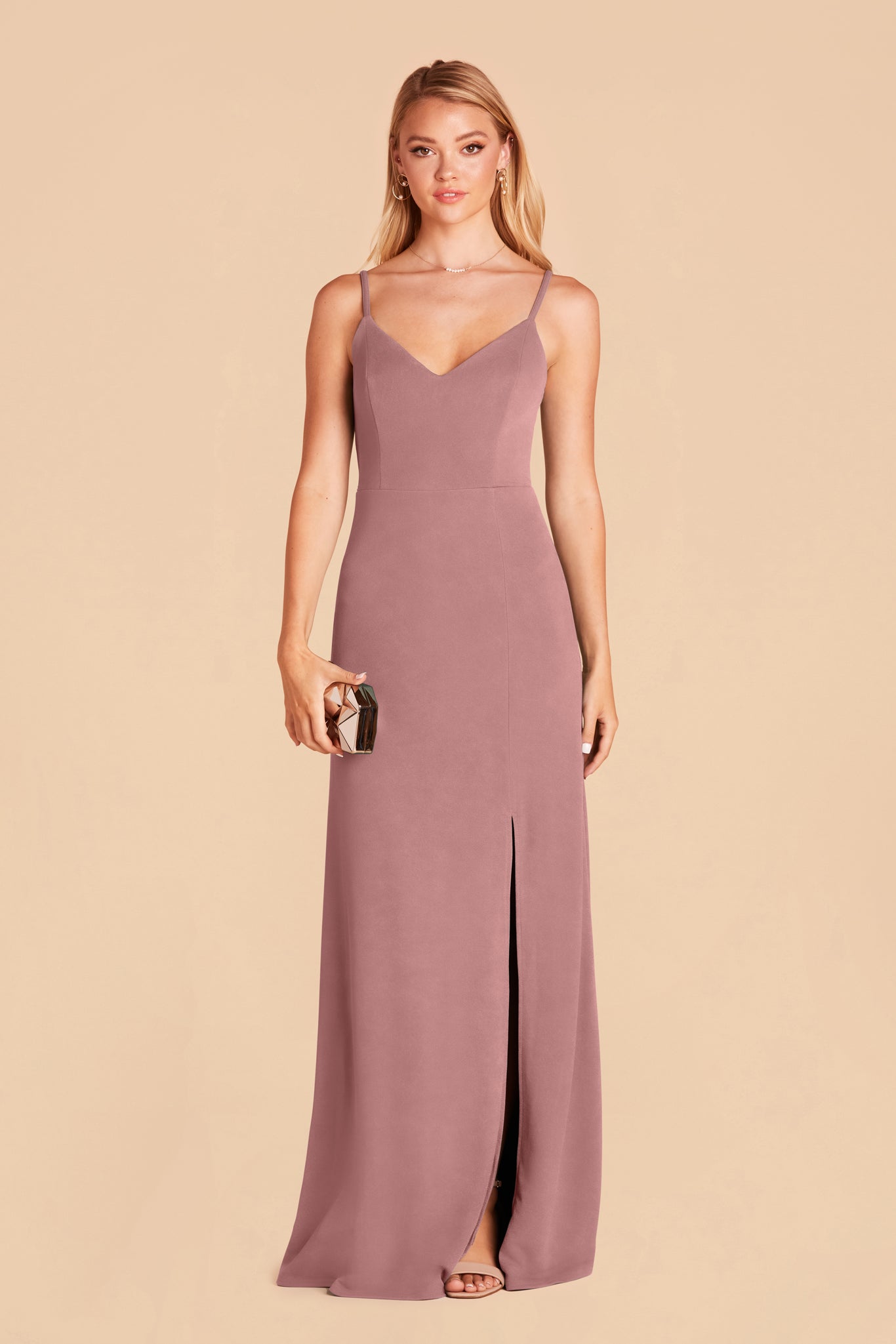 Dark Mauve Jay Dress by Birdy Grey