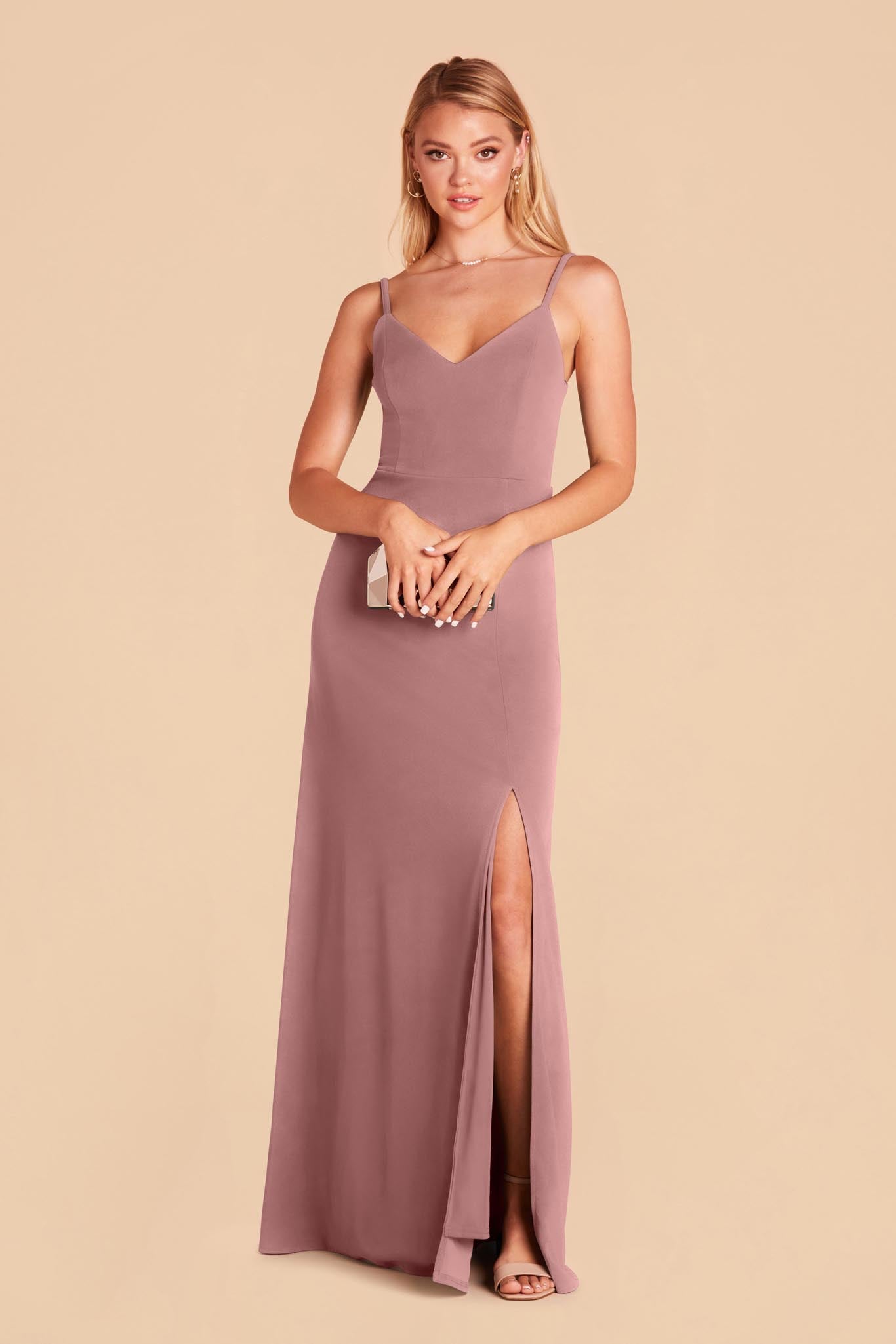 Dark Mauve Jay Dress by Birdy Grey