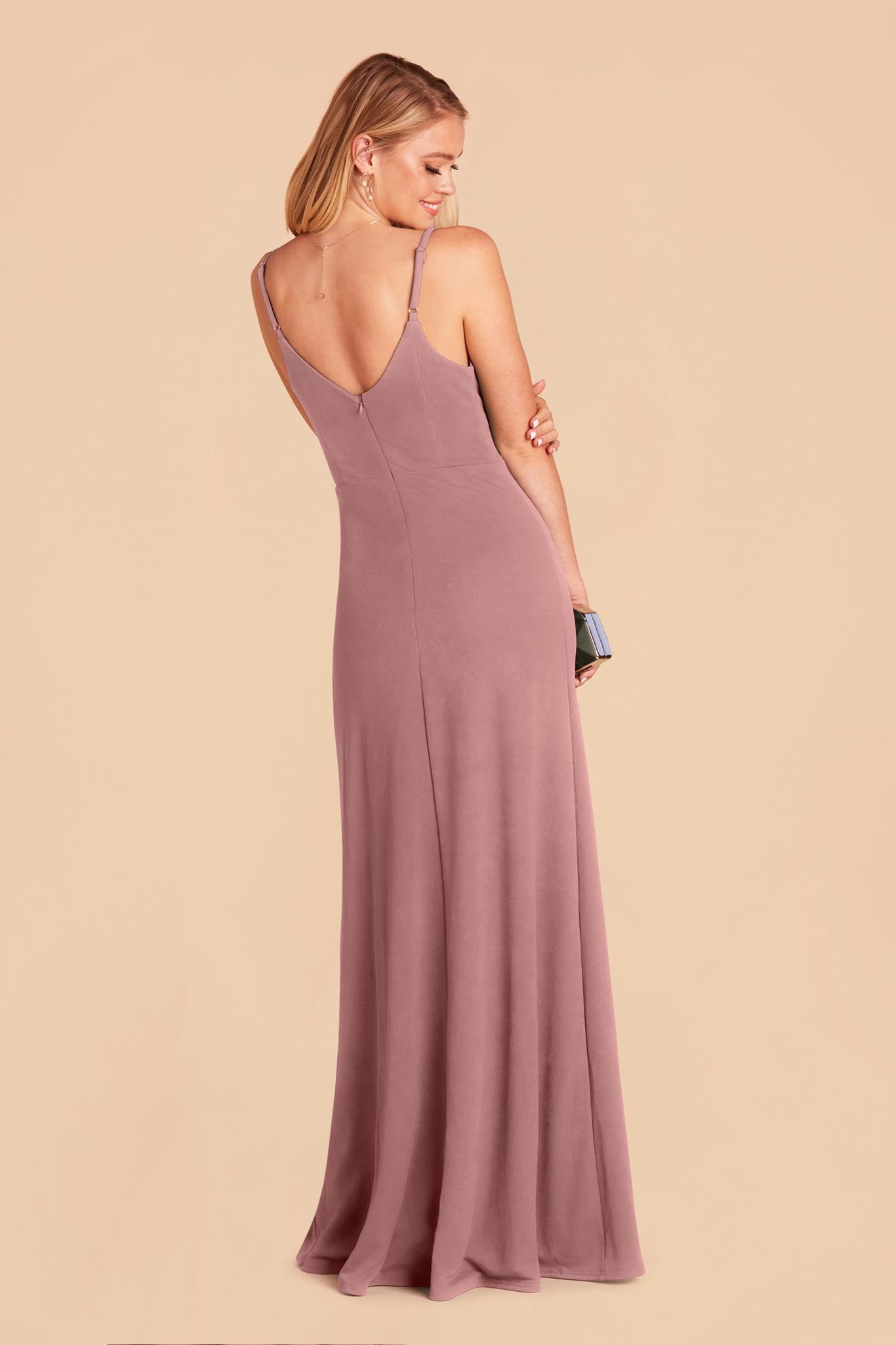 Dark Mauve Jay Dress by Birdy Grey