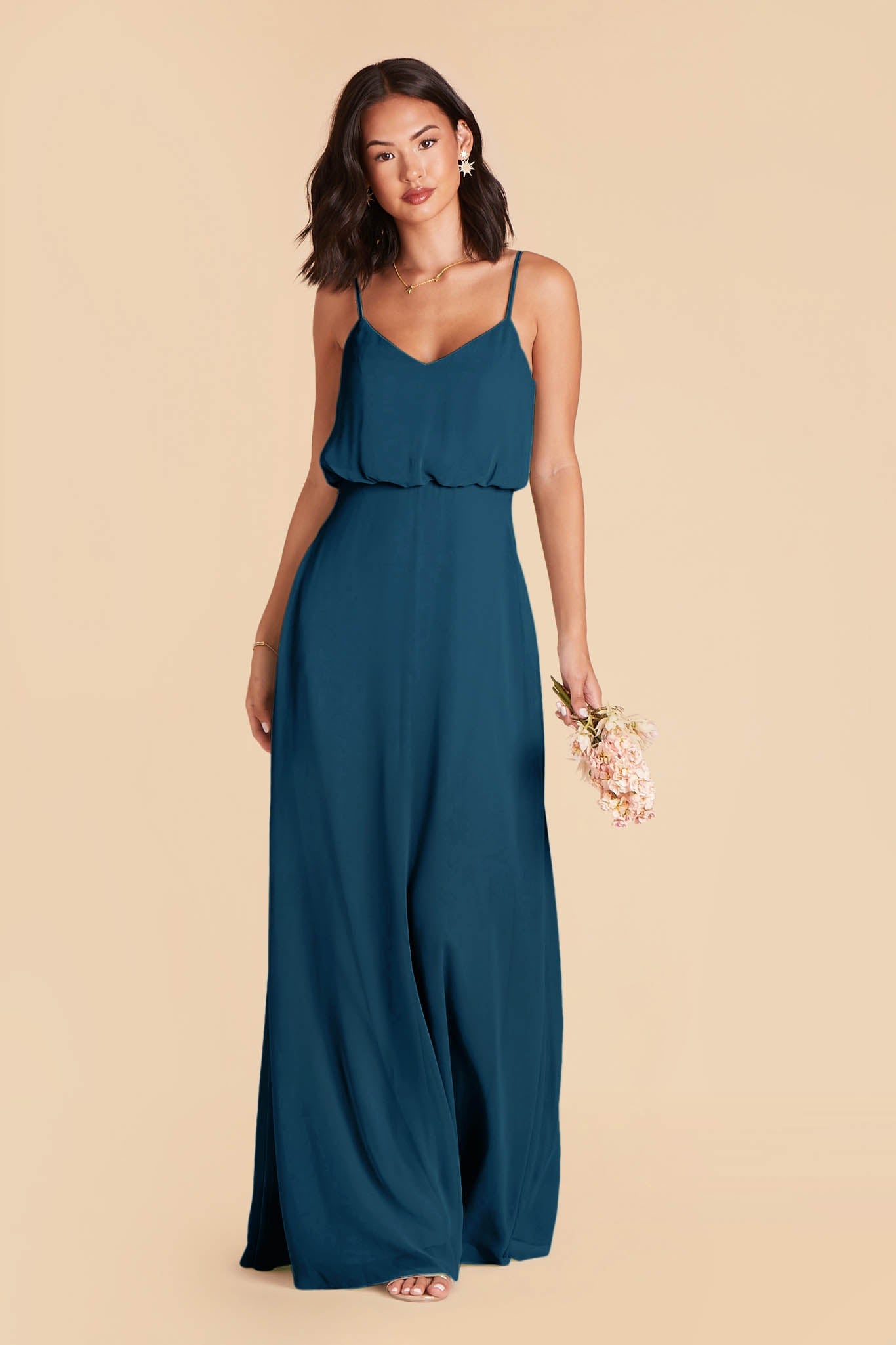 Dark Teal Gwennie Dress by Birdy Grey