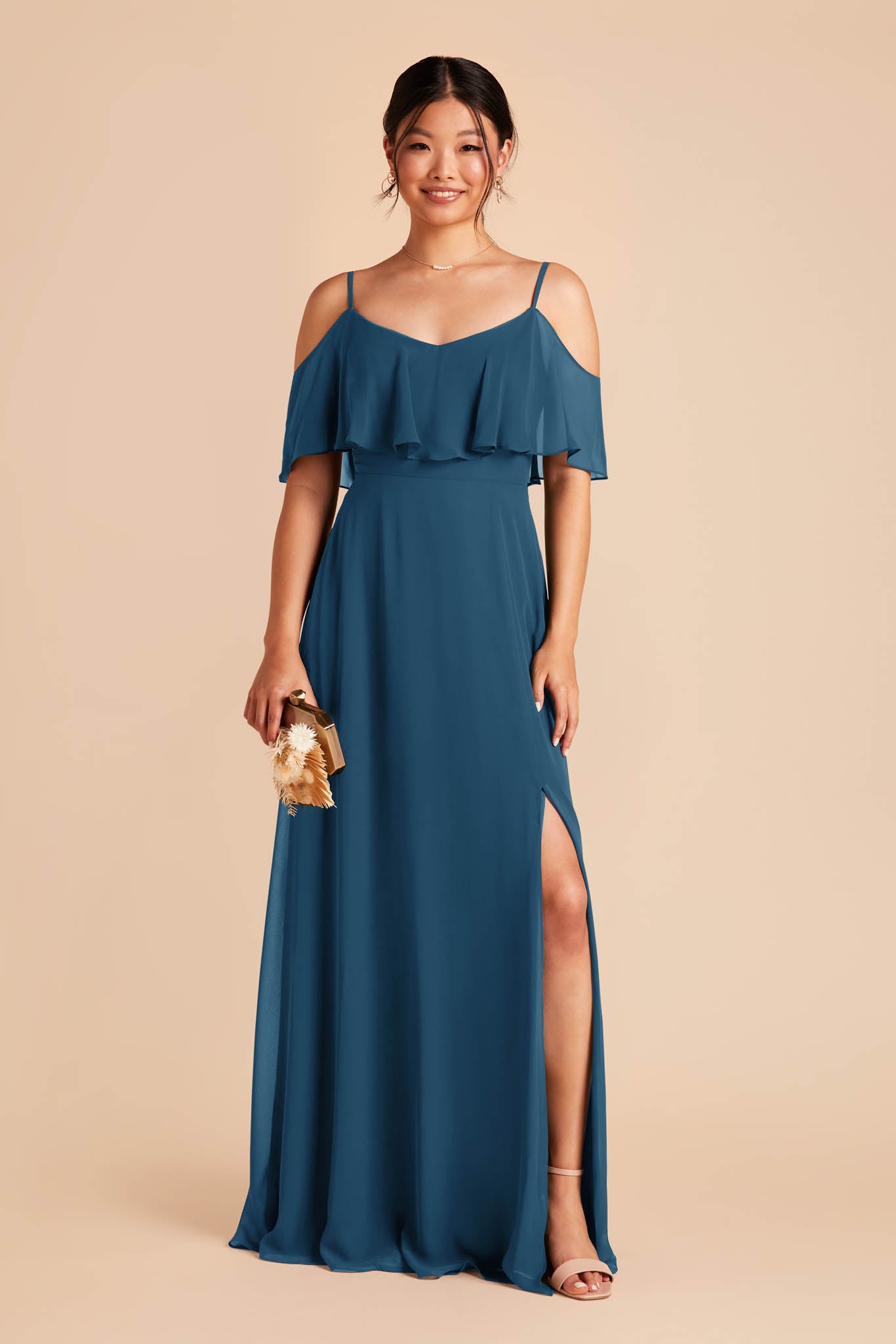 Dark Teal Jane Convertible Dress by Birdy Grey