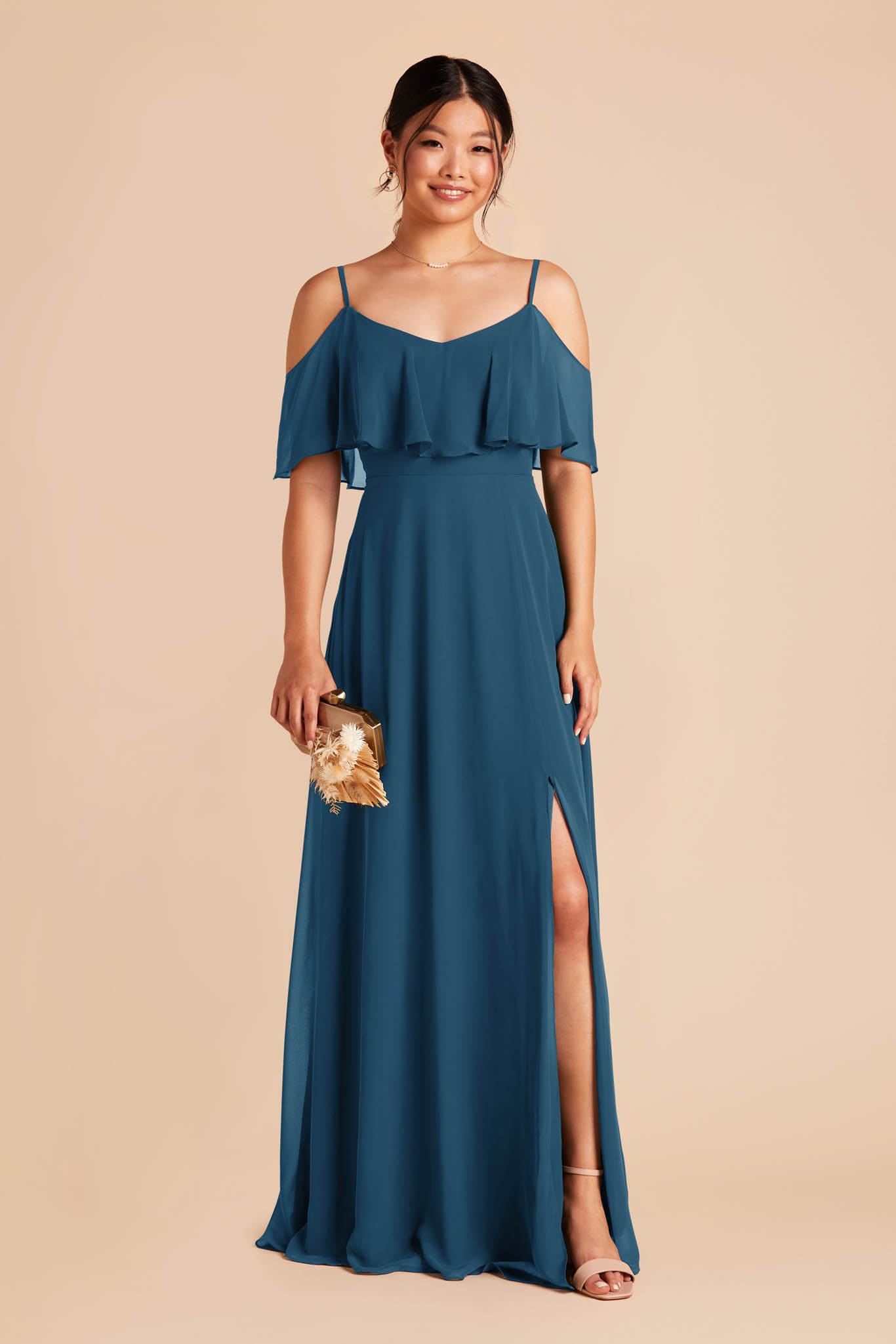 Dark Teal Jane Convertible Dress by Birdy Grey