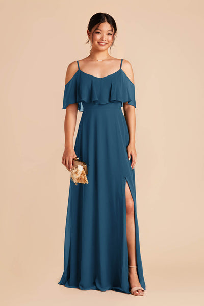 Dark Teal Jane Convertible Dress by Birdy Grey