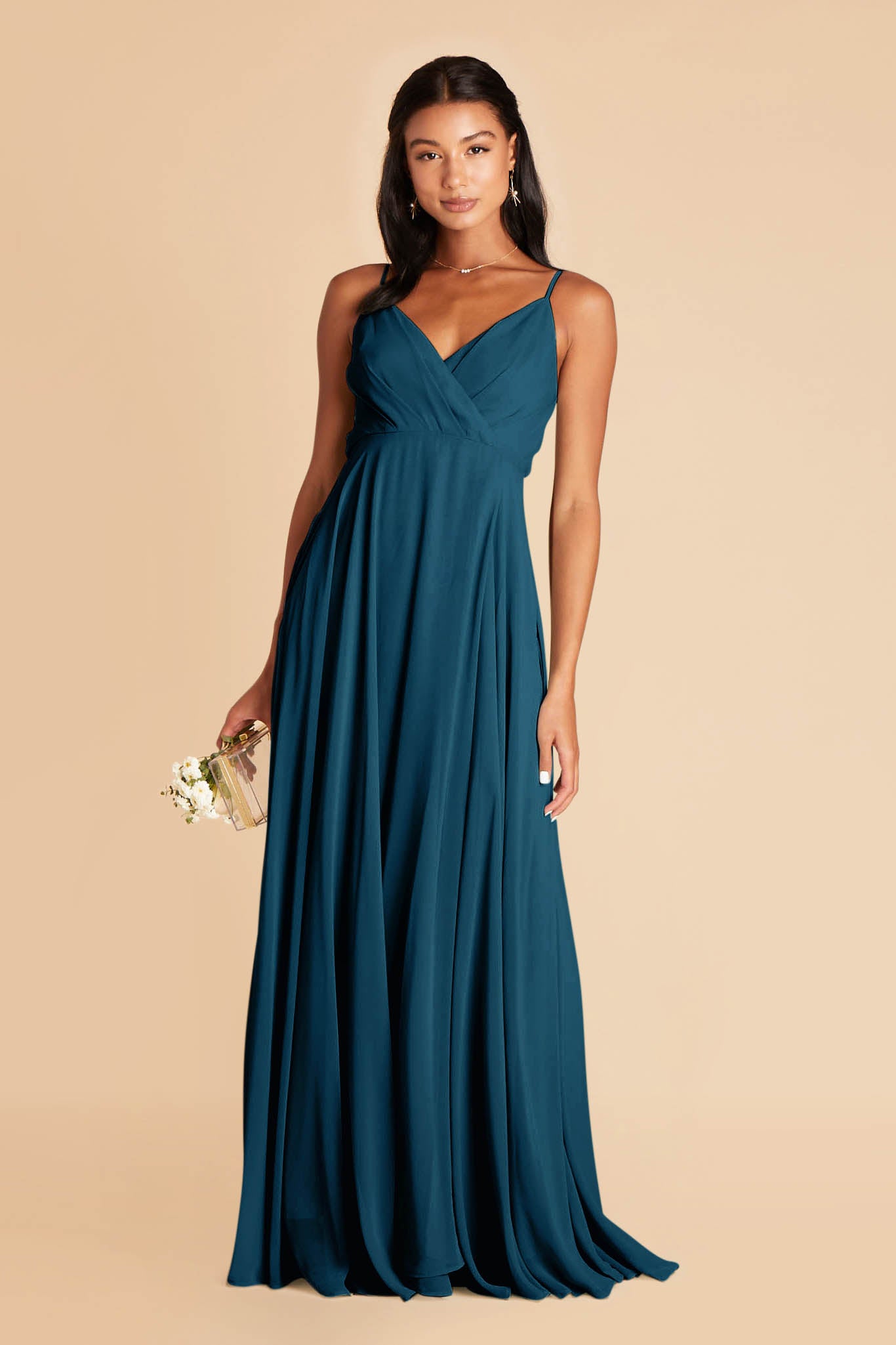 Dark Teal Kaia Dress by Birdy Grey