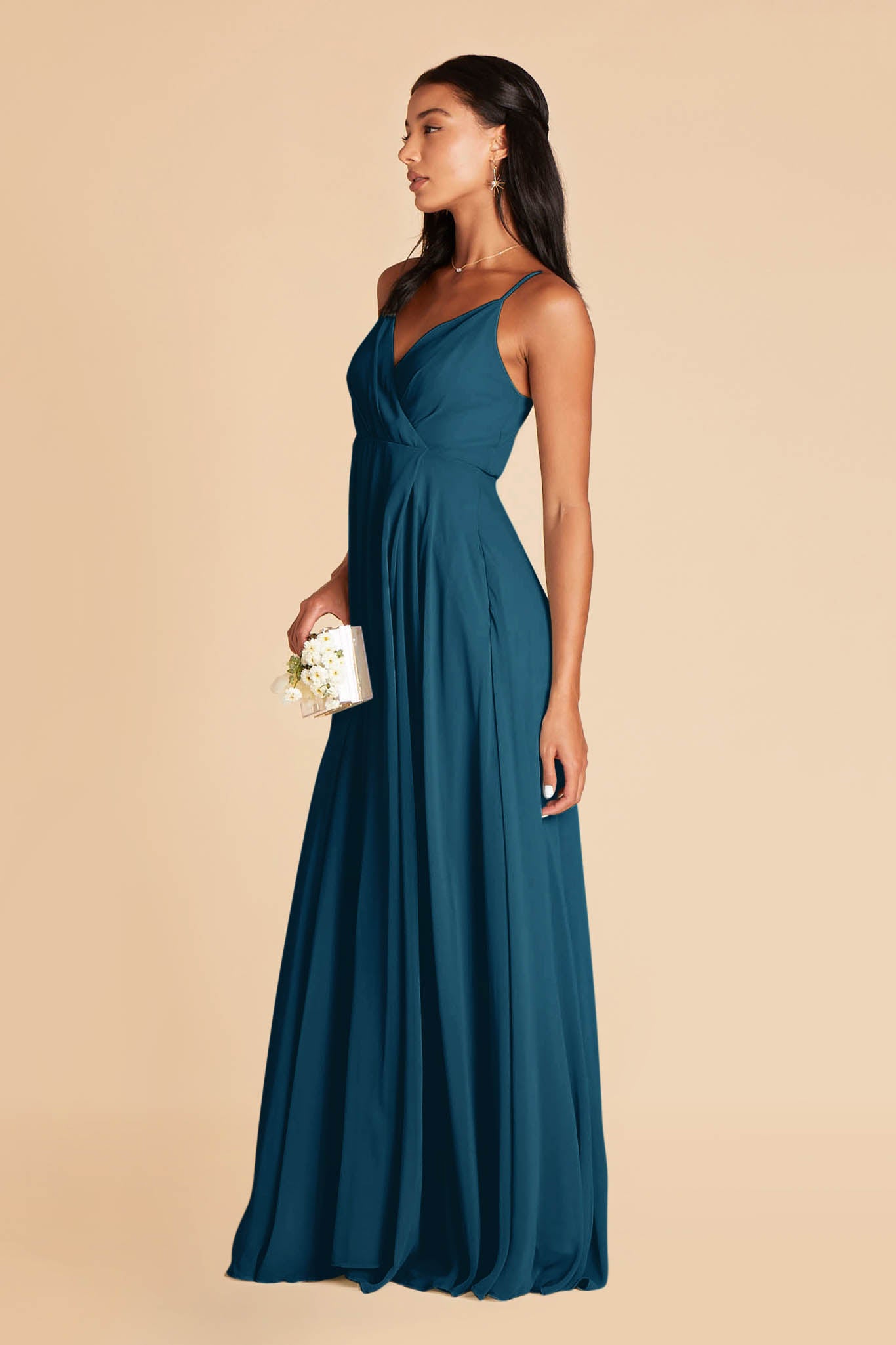 Dark Teal Kaia Dress by Birdy Grey