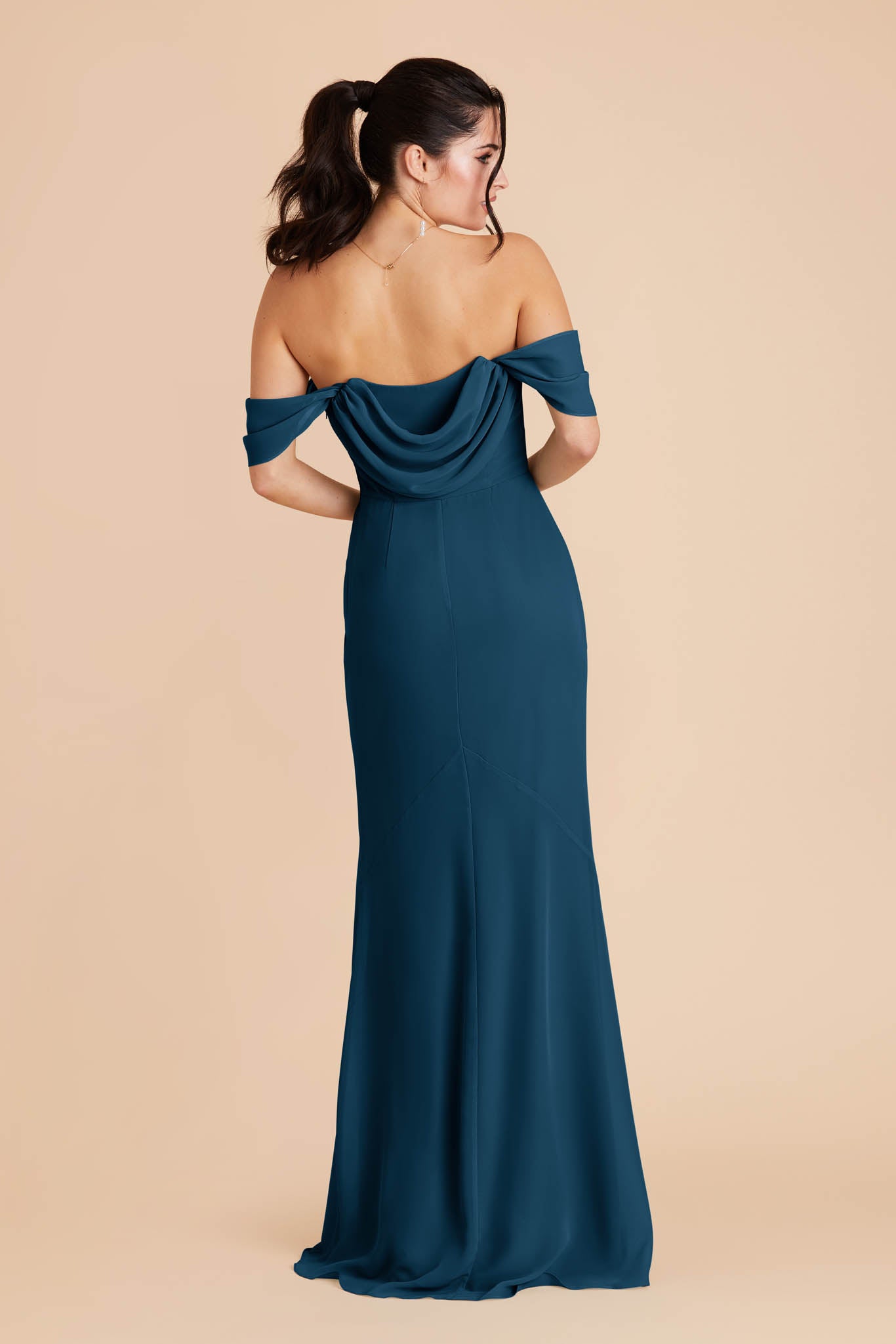 Dark Teal Mira Convertible Dress by Birdy Grey