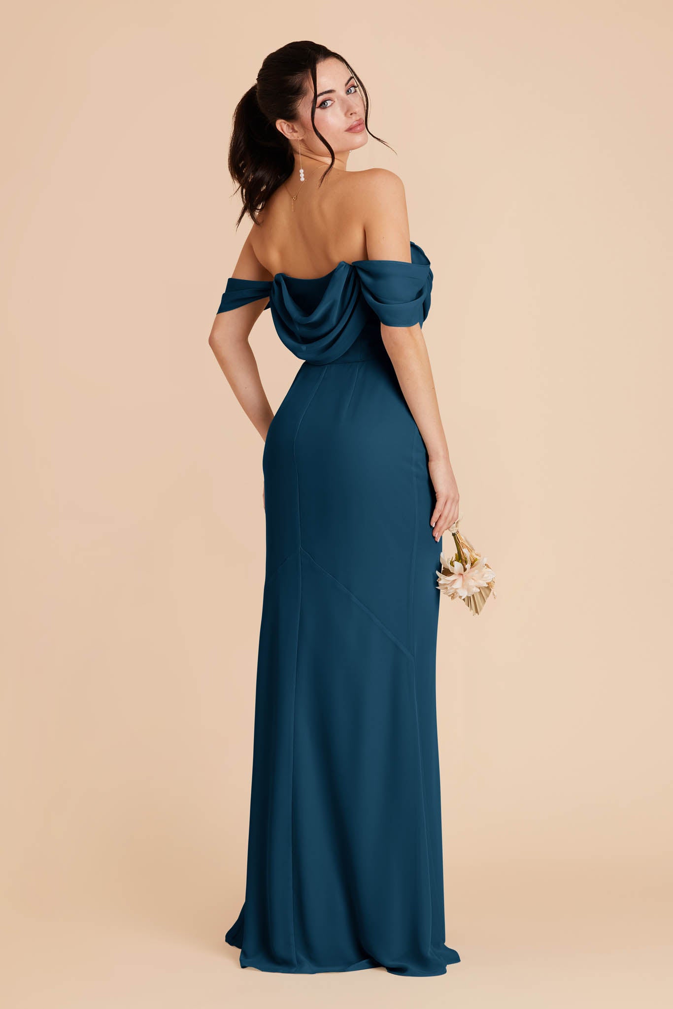 Dark Teal Mira Convertible Dress by Birdy Grey