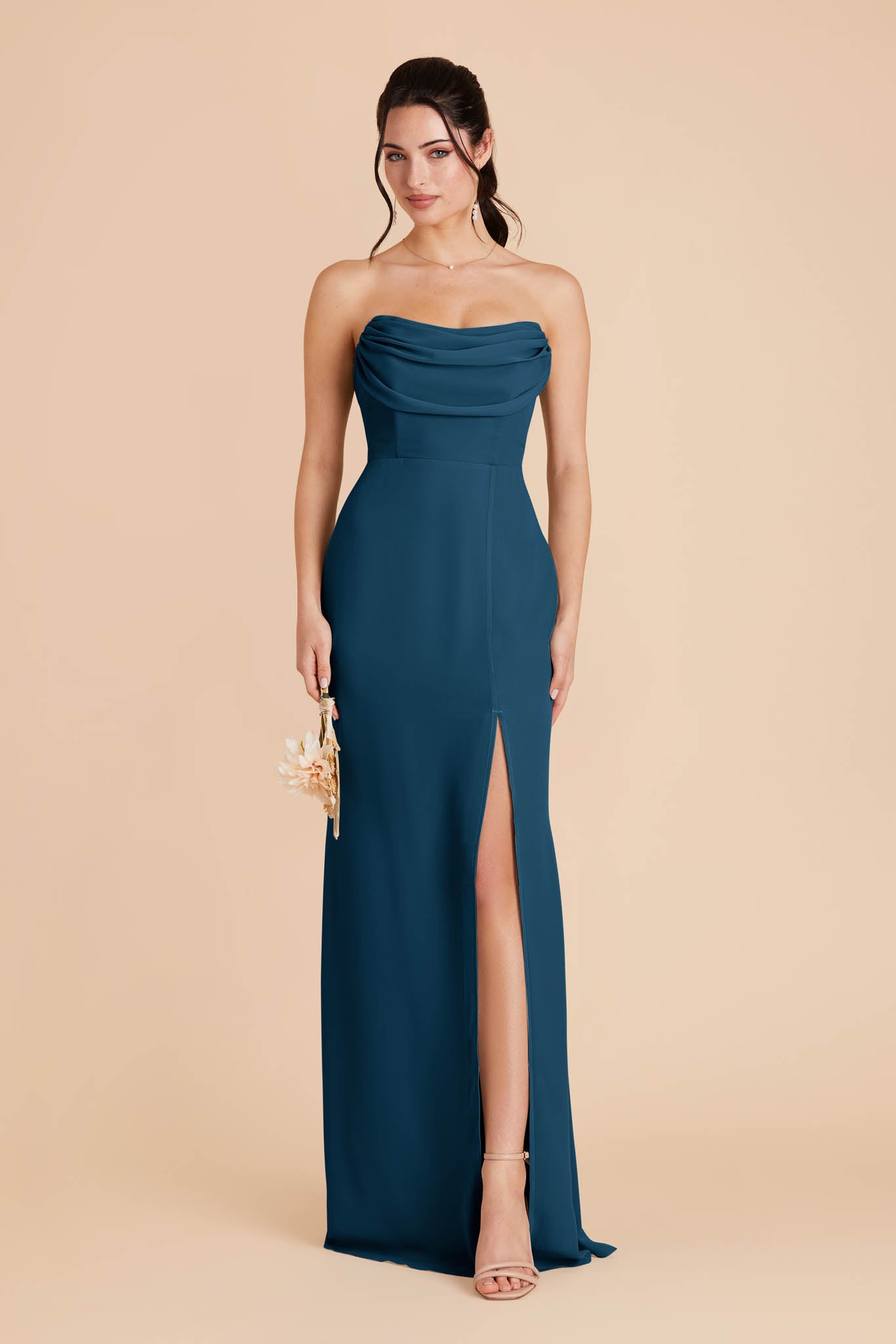 Dark Teal Mira Convertible Dress by Birdy Grey