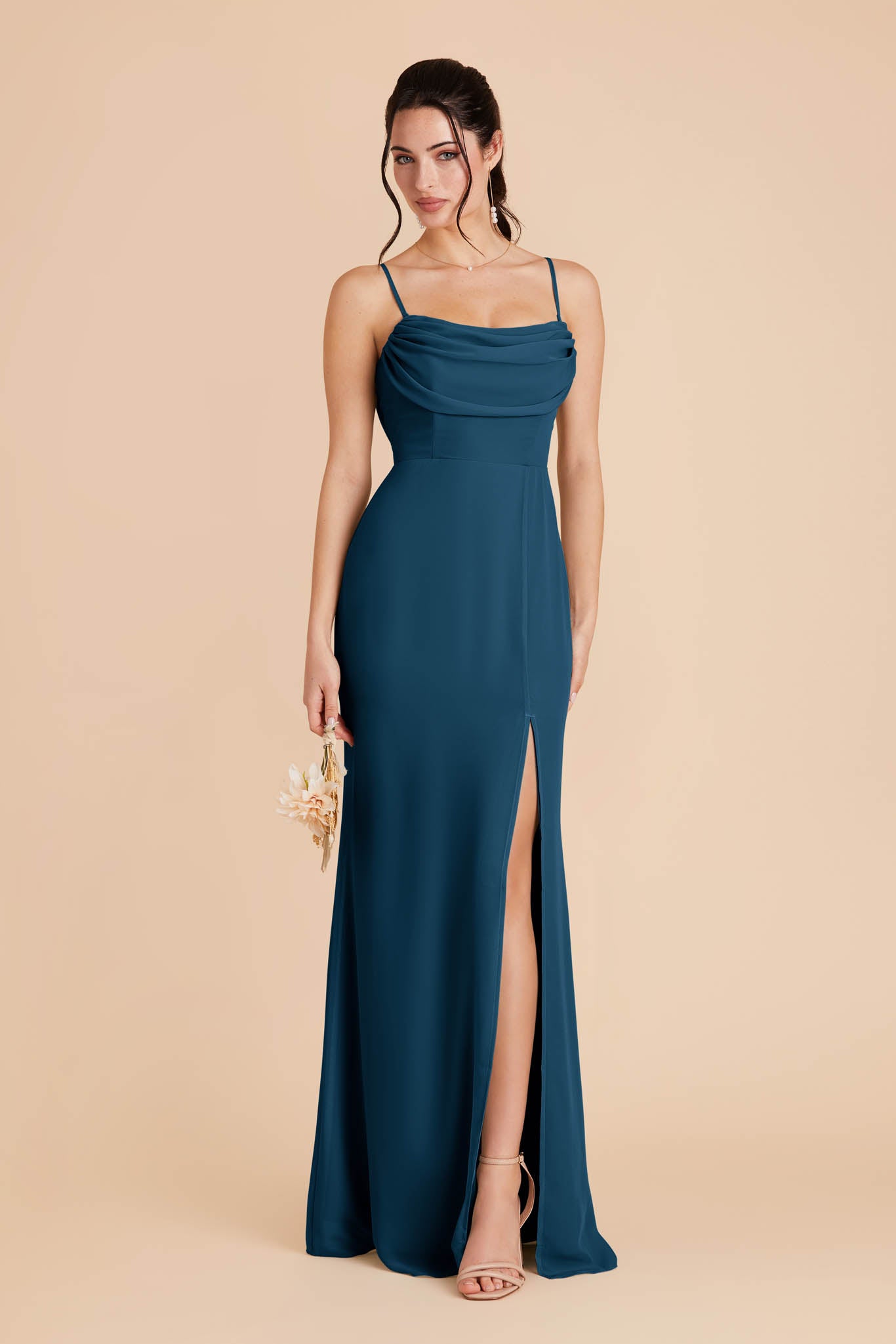 Dark Teal Mira Convertible Dress by Birdy Grey