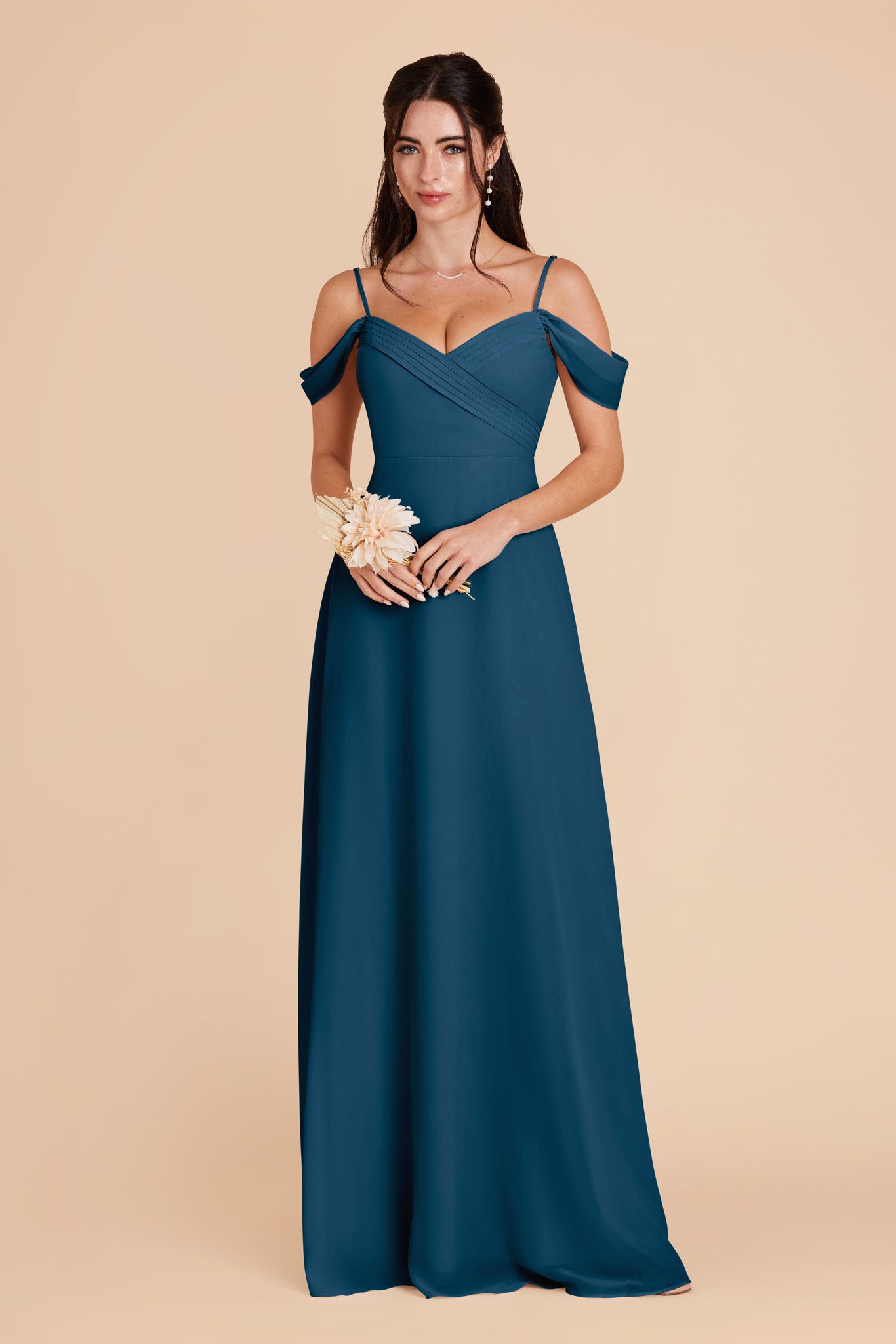 Dark Teal Spence Convertible Dress by Birdy Grey