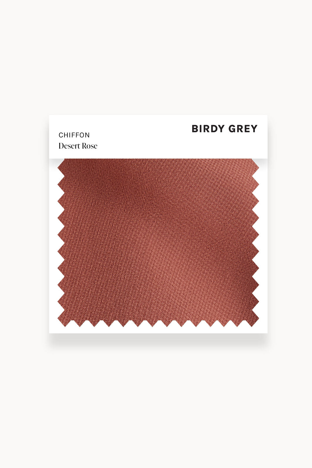 Desert Rose Chiffon Swatch by Birdy Grey