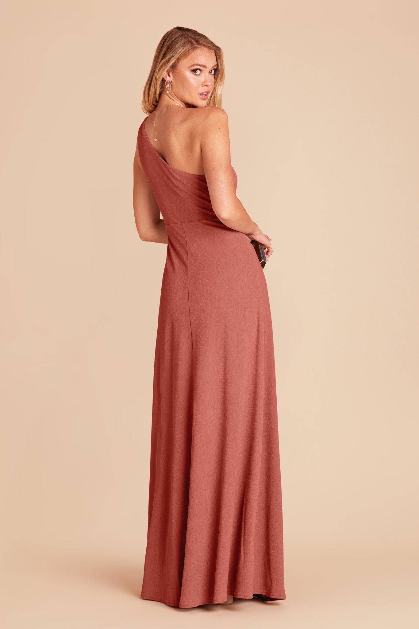 Desert Rose Kira Crepe Dress by Birdy Grey