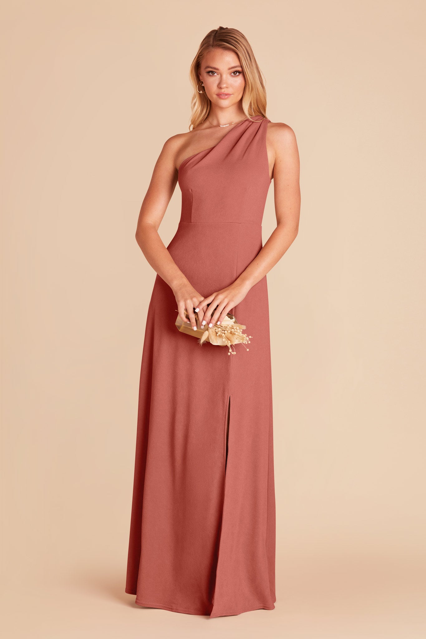 Desert Rose Kira Crepe Dress by Birdy Grey