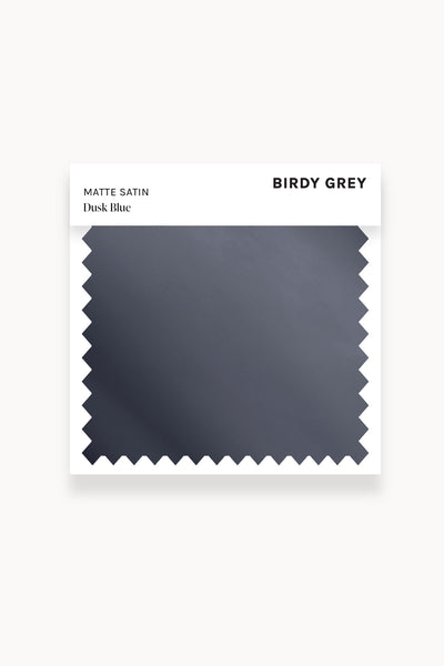 Swatch - Matte Satin in Dusk Blue