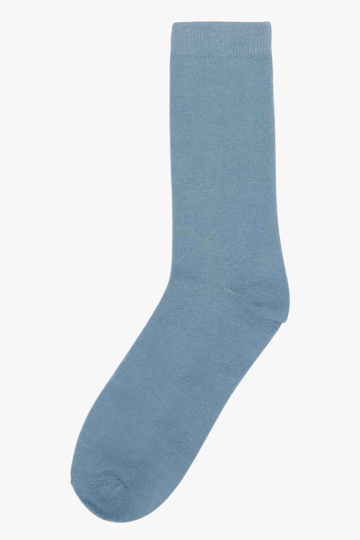 Dusty Blue Groomsmen Socks by Birdy Grey