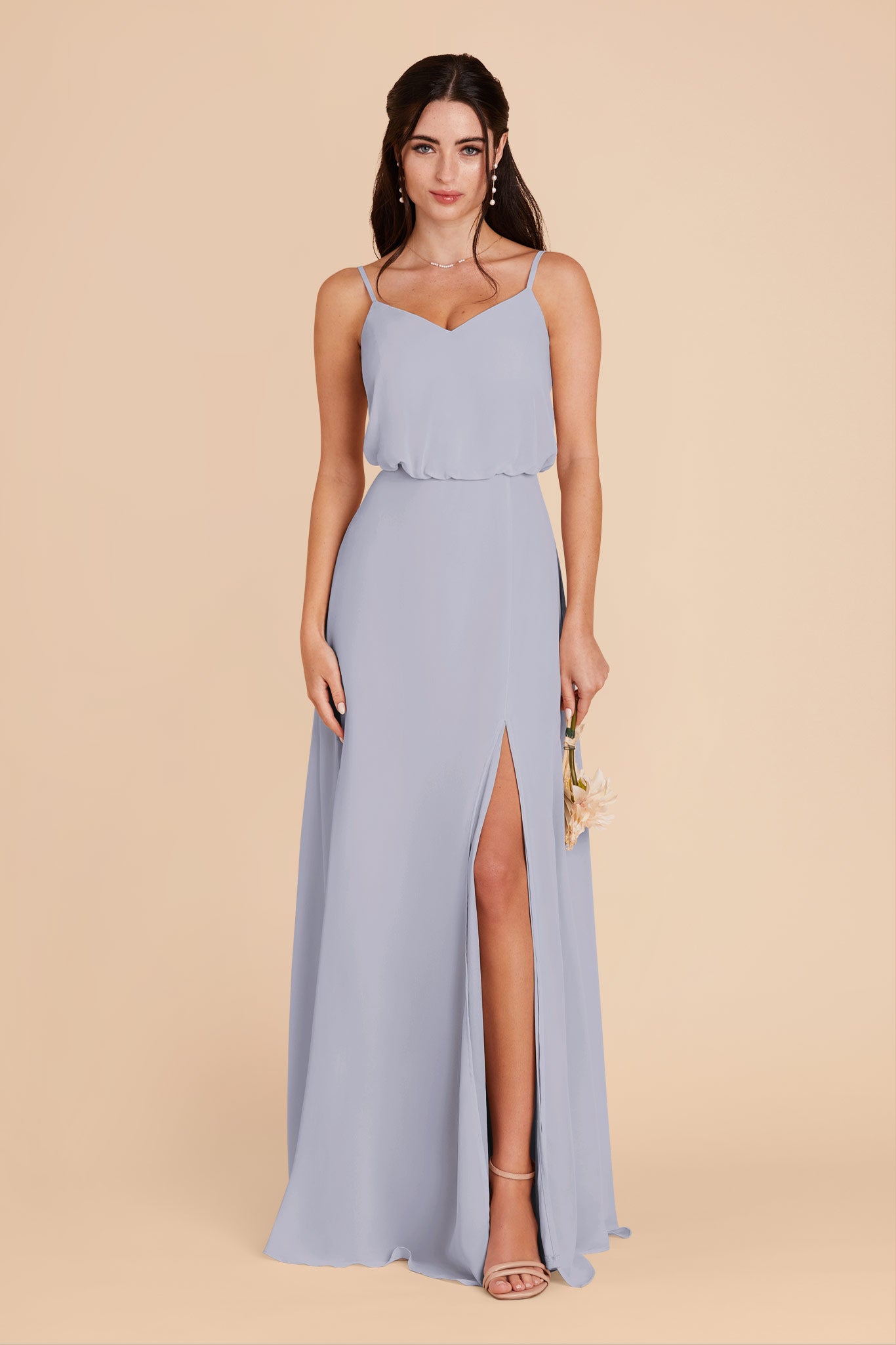 Dusty Blue Gwennie Dress by Birdy Grey