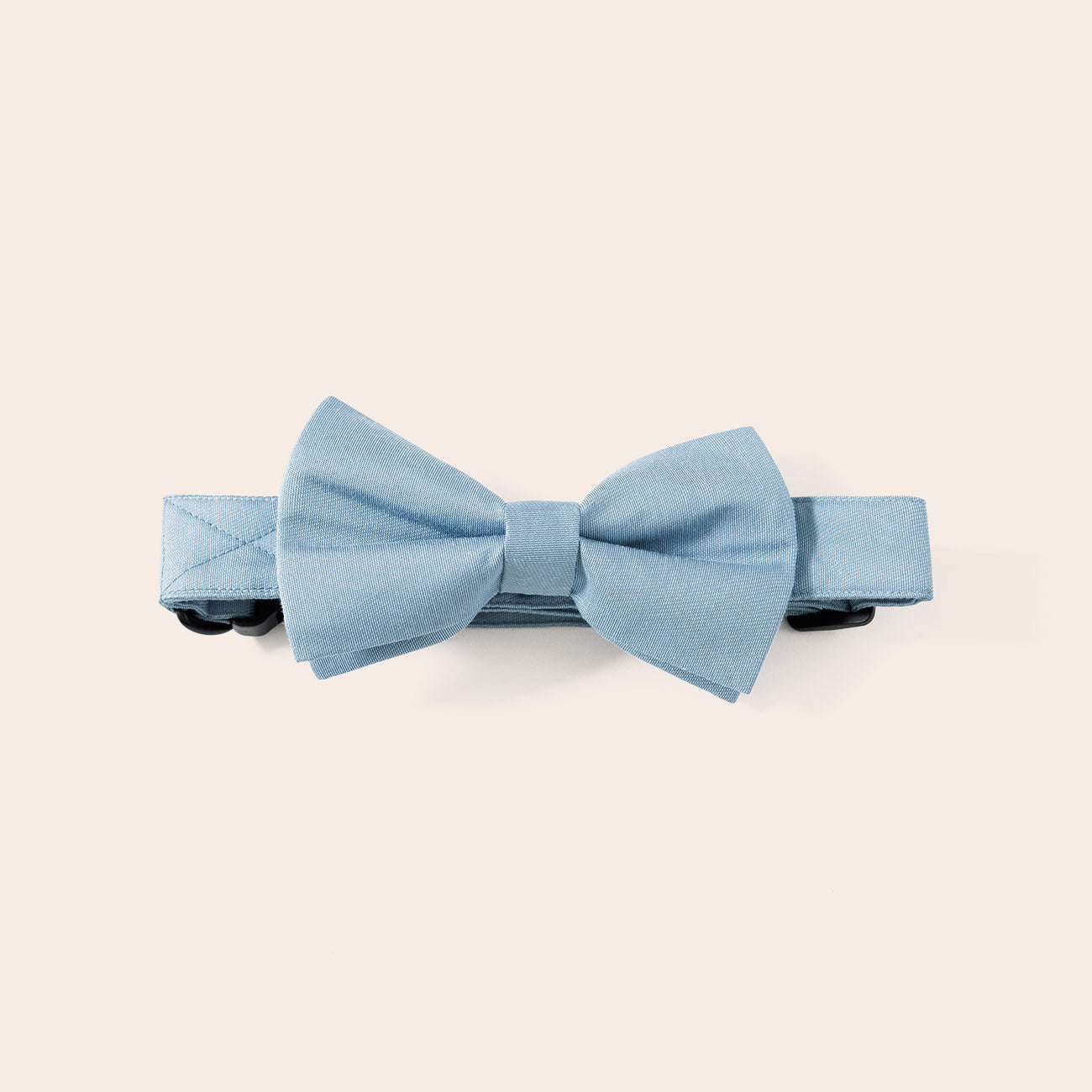 Blue Checked Dog Bow Tie Collar