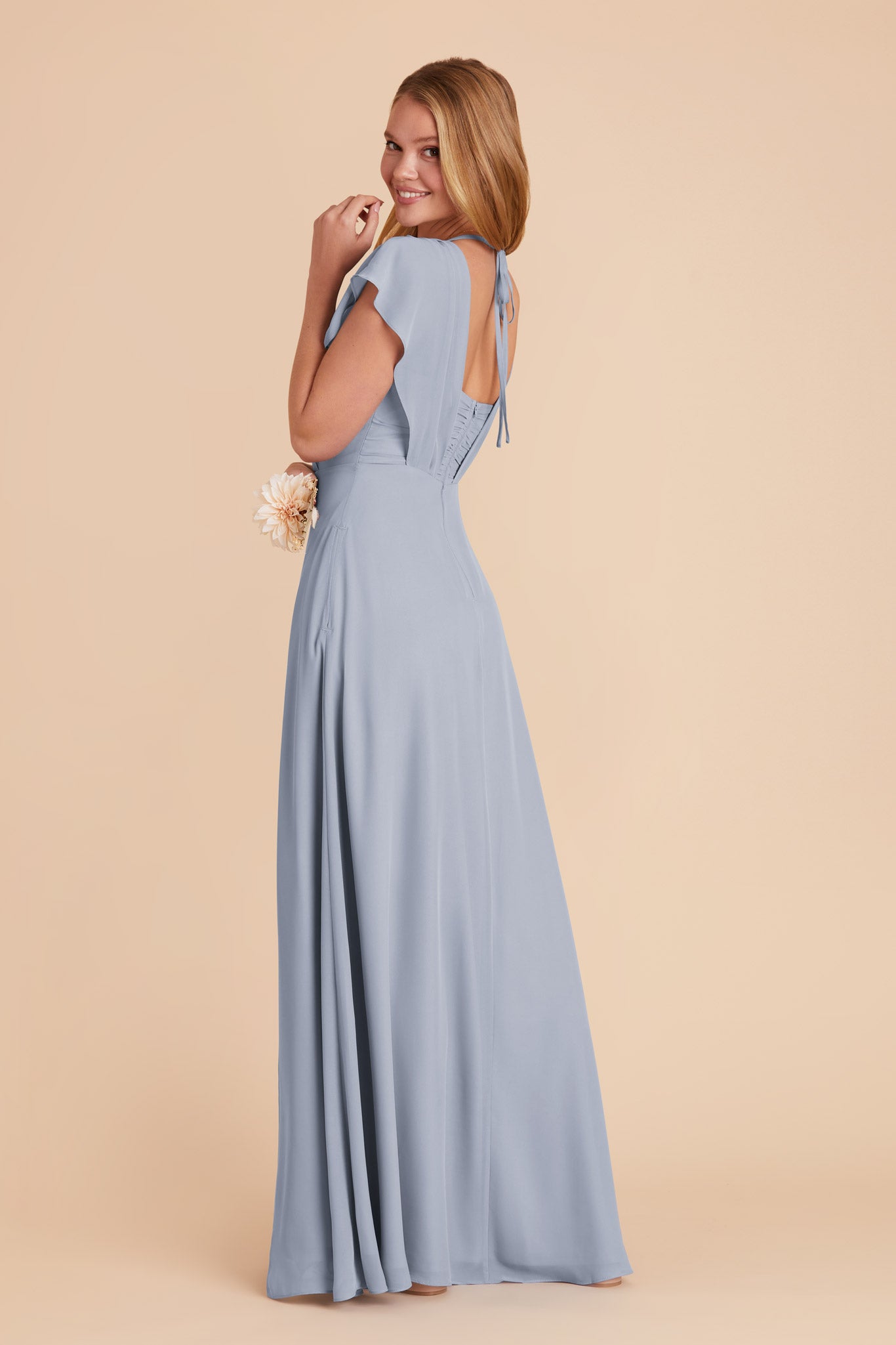 Violet grey bridesmaid dress sales