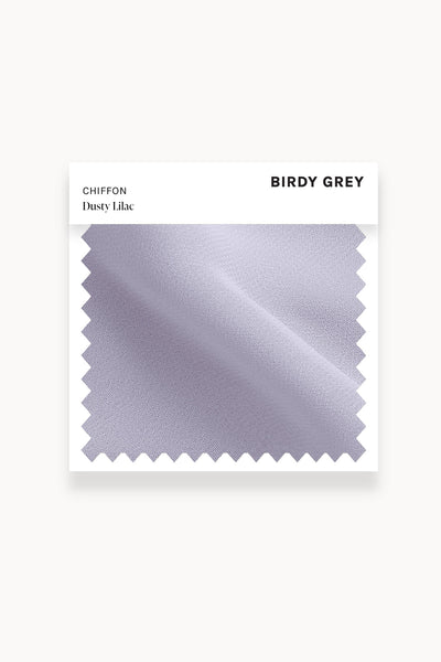 Dusty Lilac Chiffon Swatch by Birdy Grey